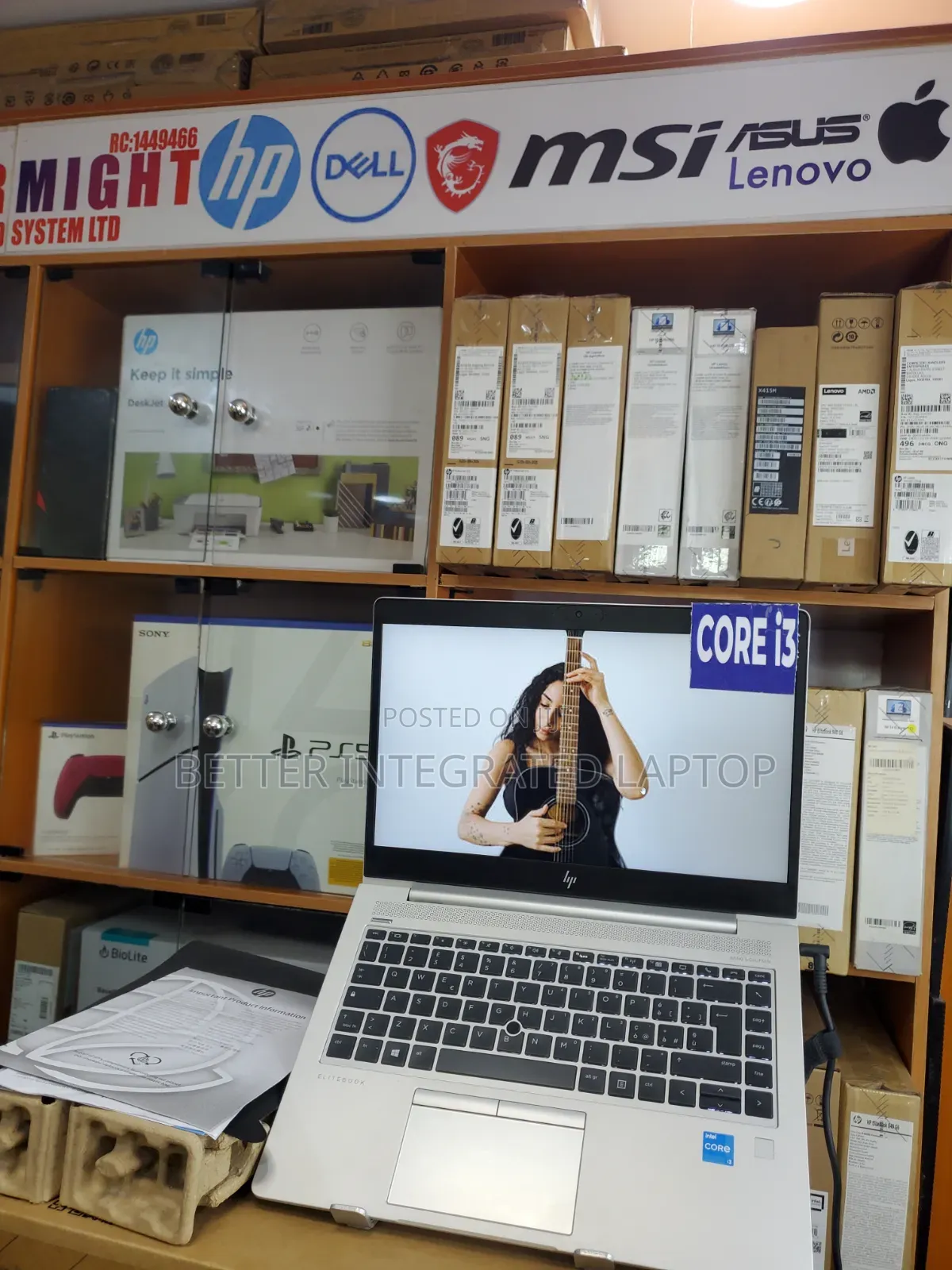 New Laptop HP EliteBook 820 G2 4GB Intel Core i3 SSD 512GB
