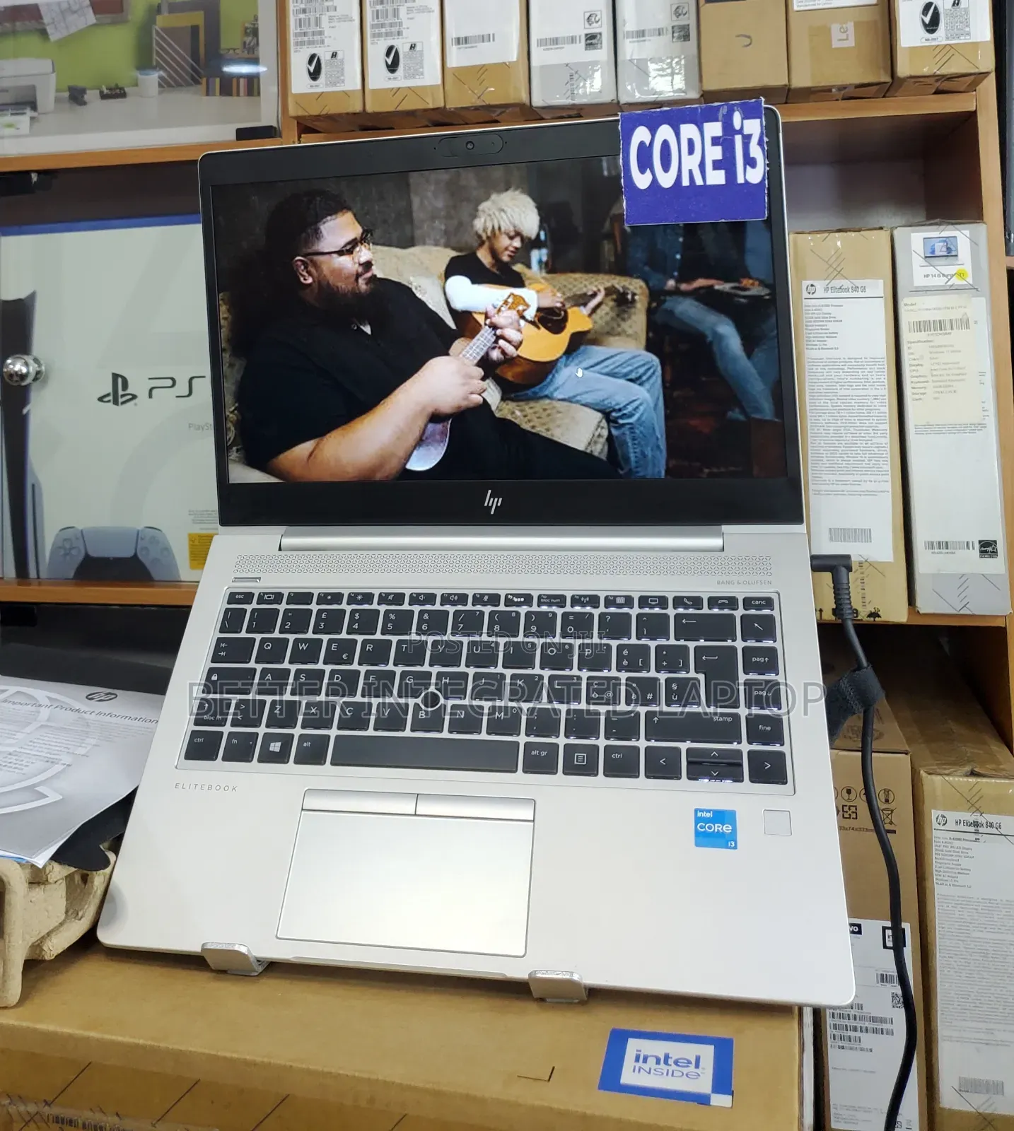 New Laptop HP EliteBook 820 G2 4GB Intel Core i3 SSD 512GB