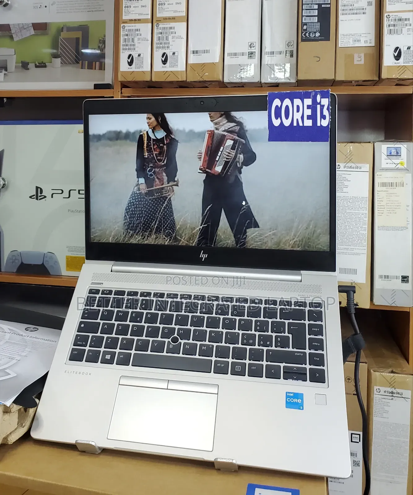 New Laptop HP EliteBook 820 G2 8GB Intel Core i3 SSD 512GB