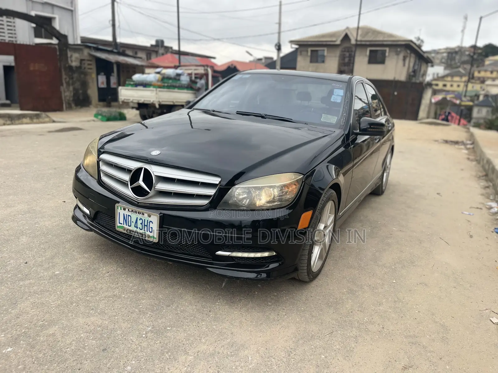Mercedes-Benz C300 Sport 4Matic Sedan AWD (3.0L 6cyl 7A) 2011 Black