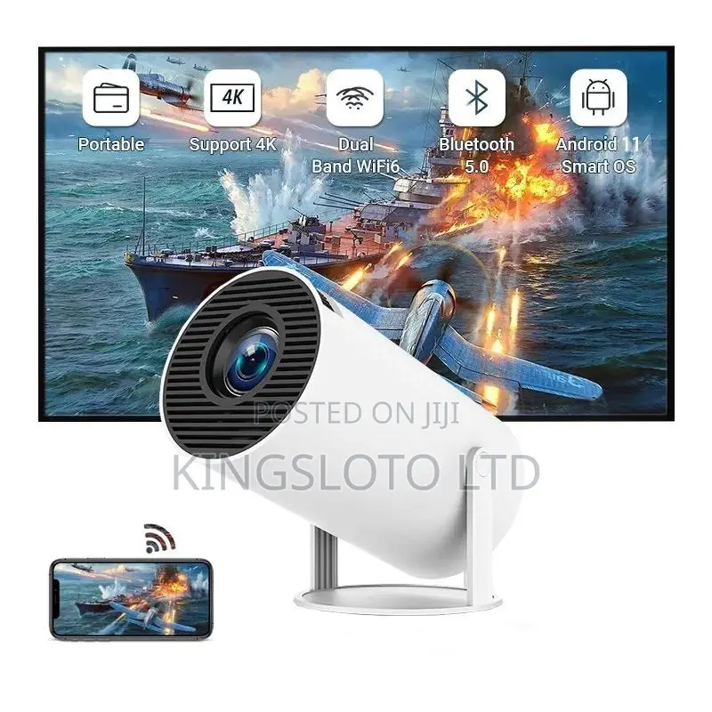 Smart Rechargeable Projector
