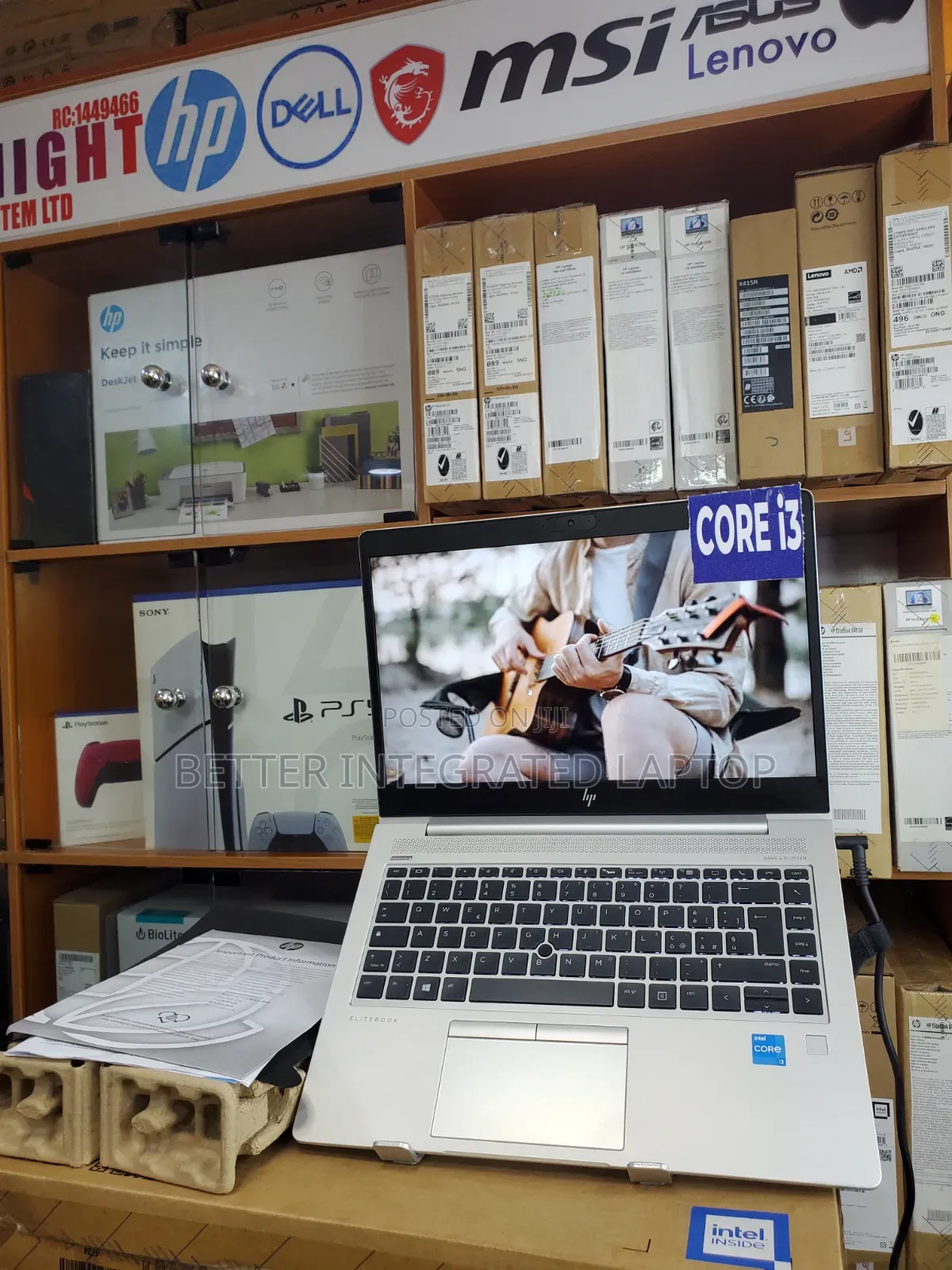 New Laptop HP EliteBook 820 G2 12GB Intel Core i3 SSD 512GB