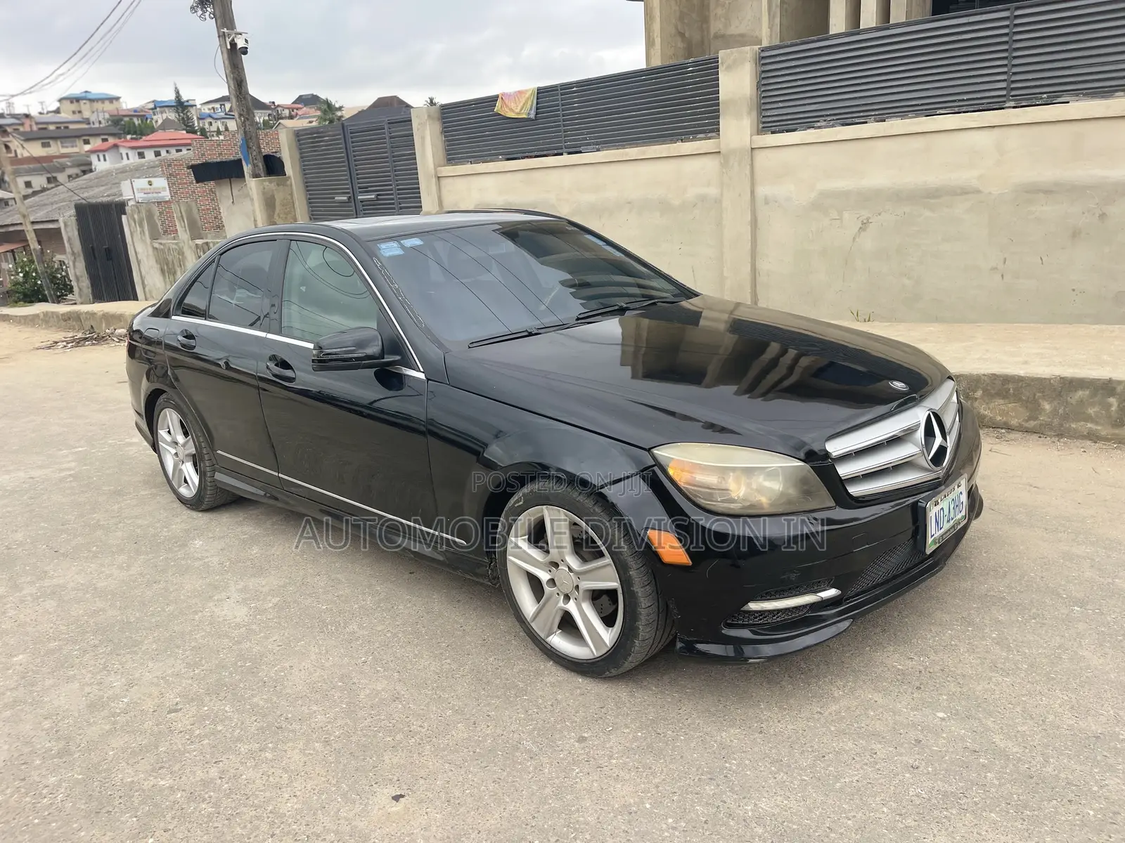 Mercedes-Benz C300 Sport 4Matic Sedan AWD (3.0L 6cyl 7A) 2011 Black