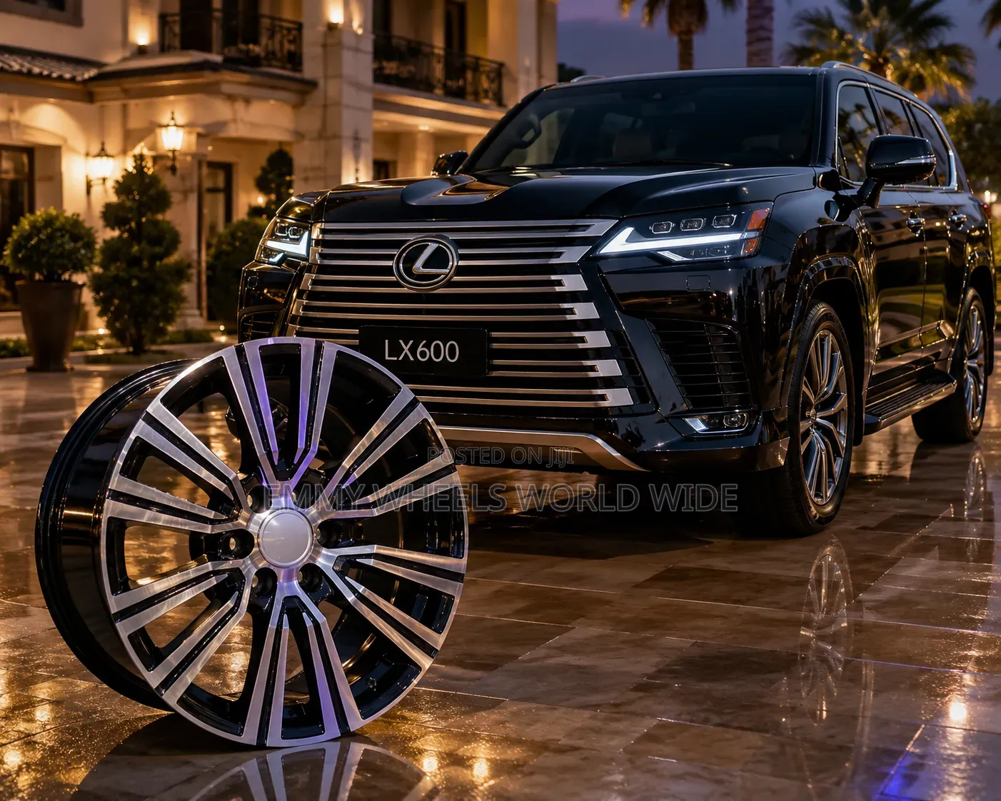 22inches for Lexus Lx600 Brand New Rim Available for 2025/26