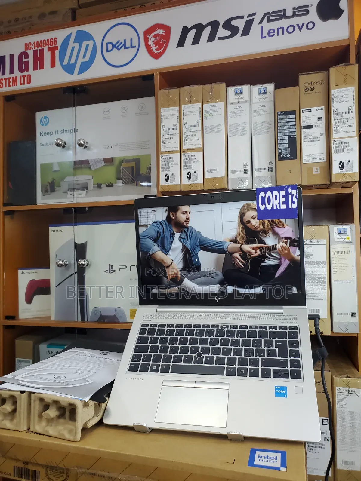 New Laptop HP EliteBook 820 G2 16GB Intel Core i3 SSD 512GB