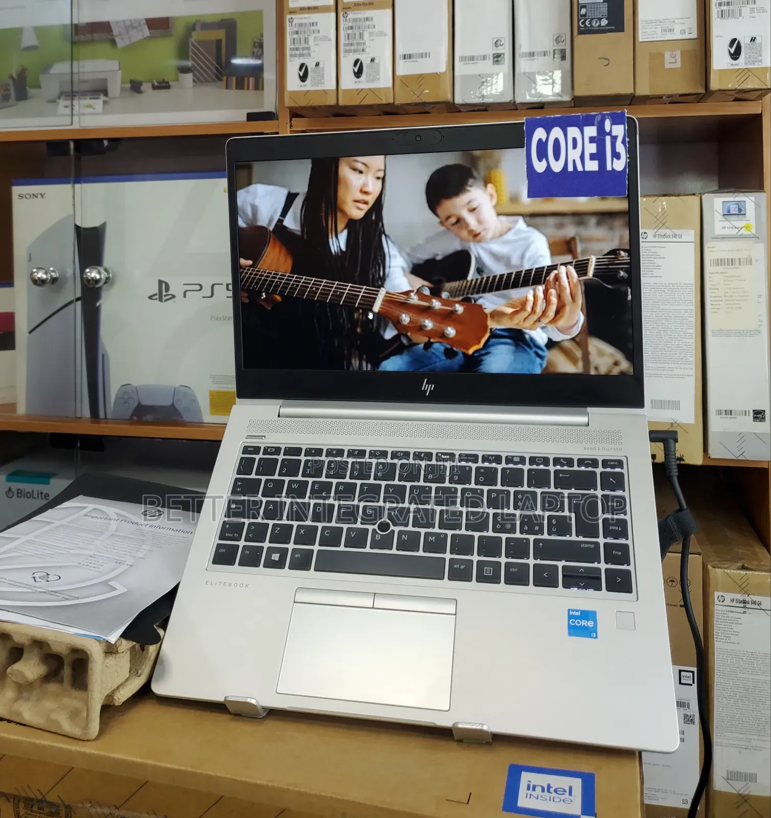 New Laptop HP EliteBook 820 G2 16GB Intel Core i3 SSD 512GB