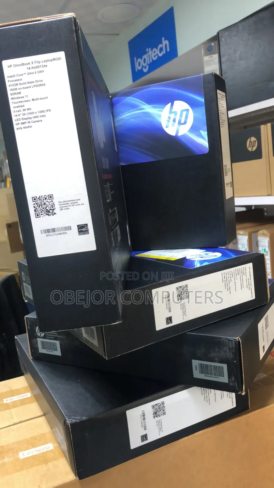New Laptop HP OmniBook X Flip 14" 16GB Intel Core Ultra 5 SSD 512GB