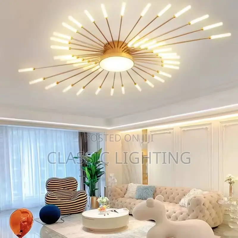 LED Ceiling Lamp Modern Living Room Light Home Decor Dining Bedroom