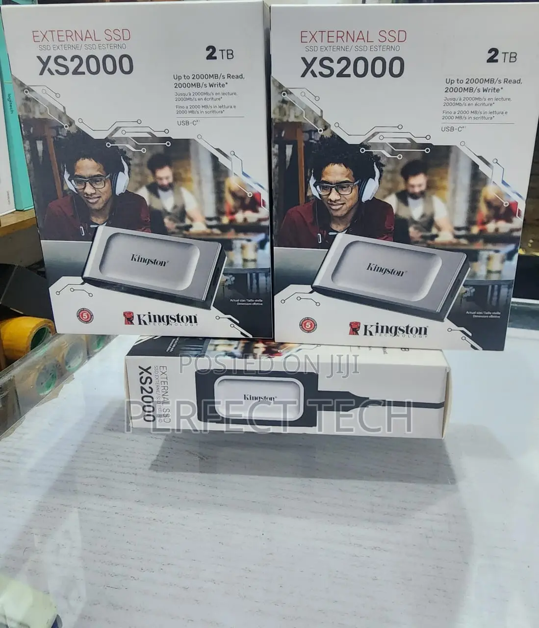 Kingston XS2000 2TB Portable SSD {High Performance}