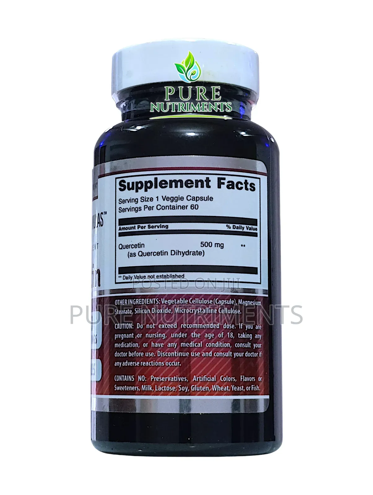 Amazing Formulas Quercetin 500mg 60 Veggie Caps