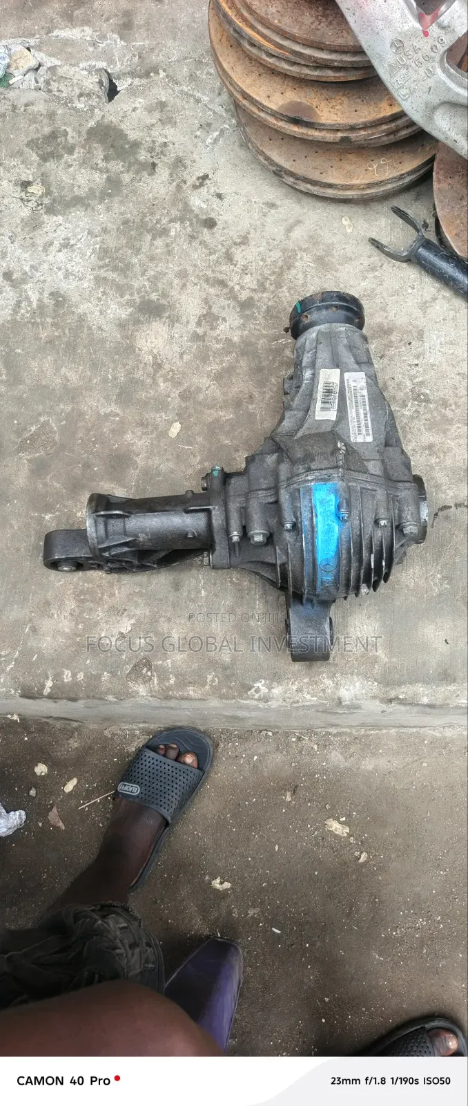 Complete Front Axle for Gl550 2010 Model