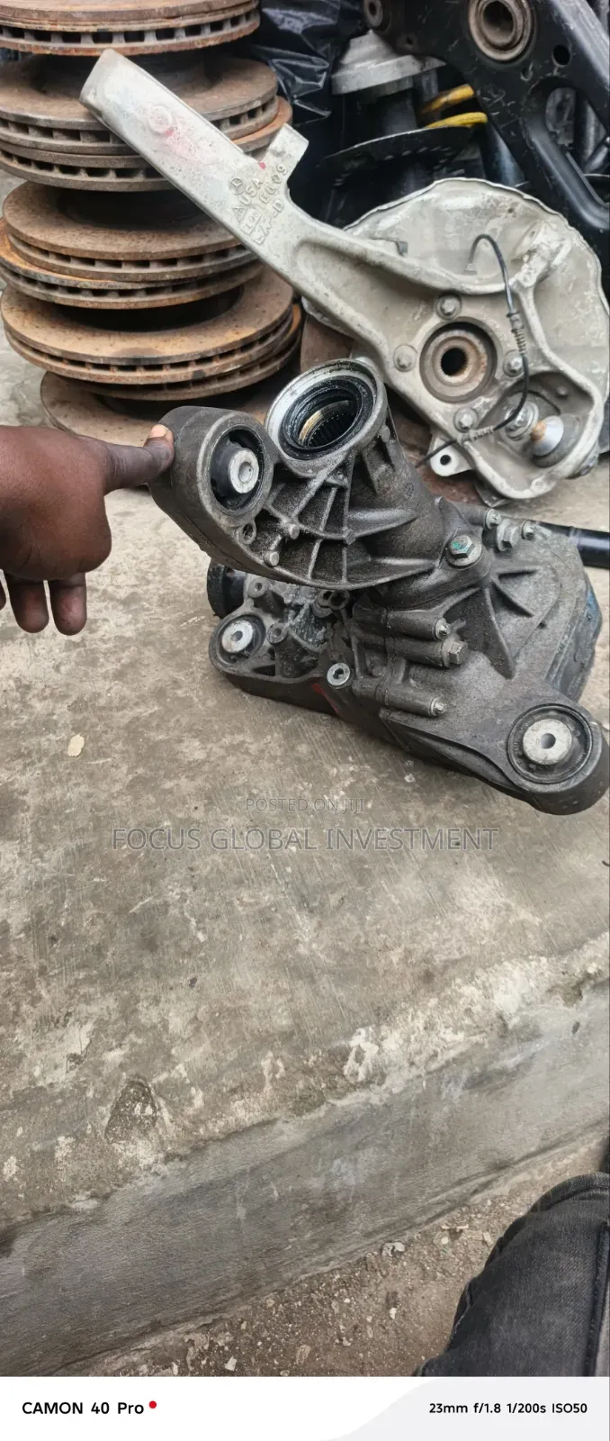 Complete Front Axle for Gl550 2010 Model
