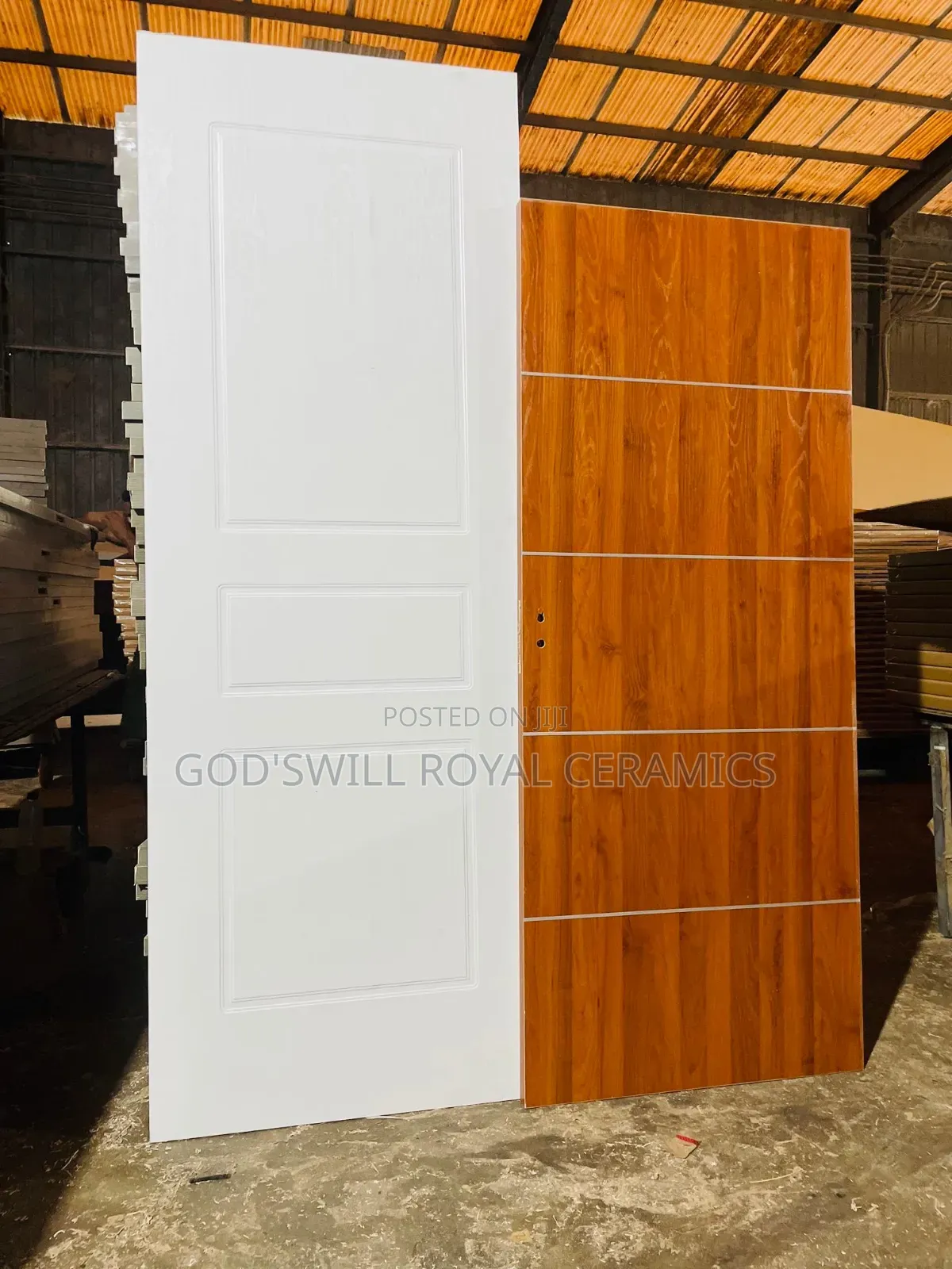 Royal Wooden Door