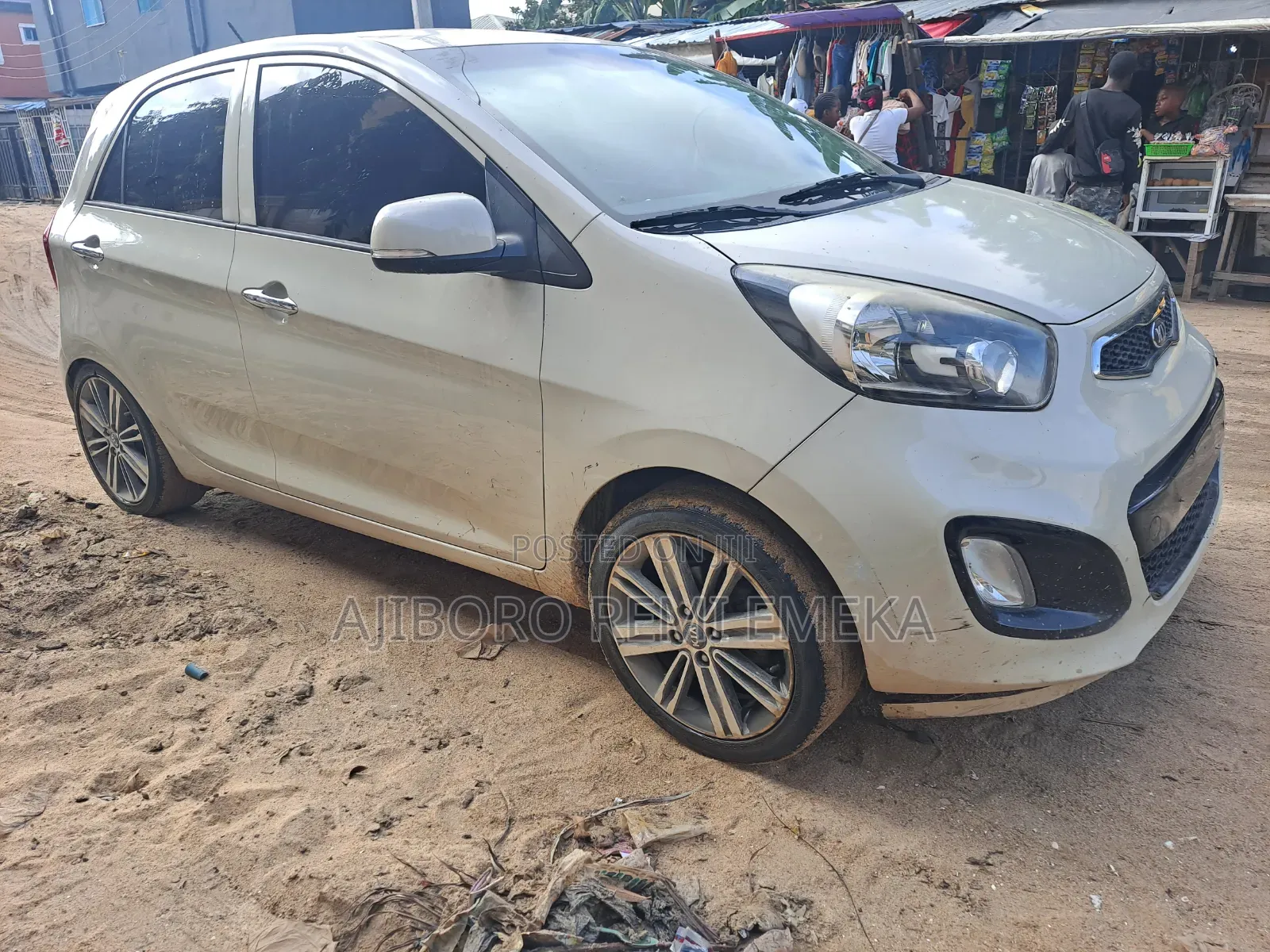 Kia Morning 2012 Off white