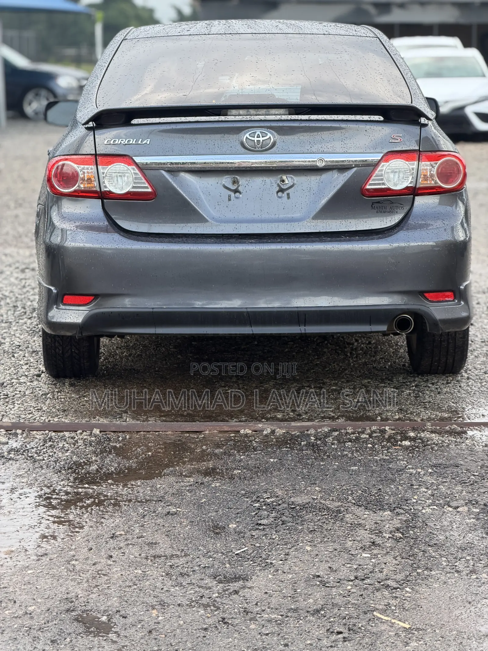 Toyota Corolla 2012 Gray