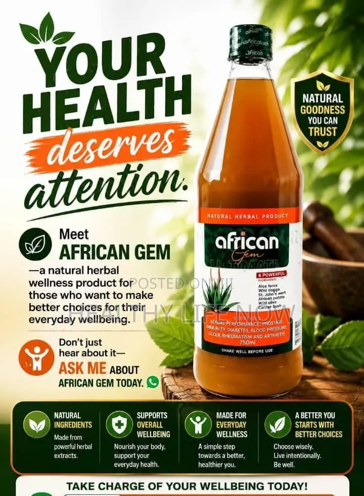 Your Health Deserve the Best With African Gem