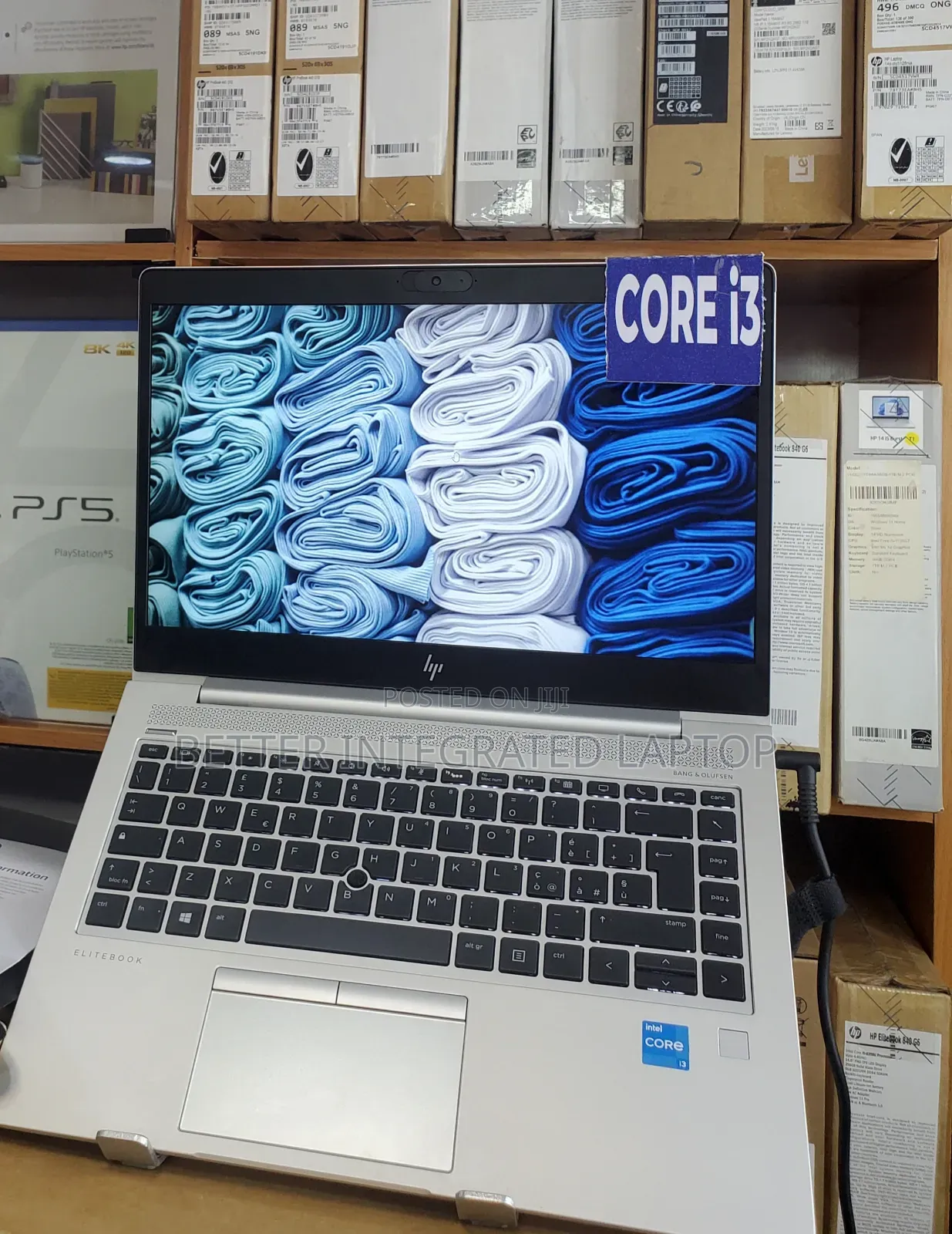 New Laptop HP EliteBook 820 G3 4GB Intel Core i3 SSD 512GB