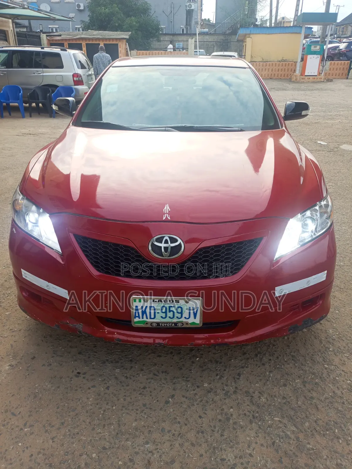 Toyota Camry 2007 Red