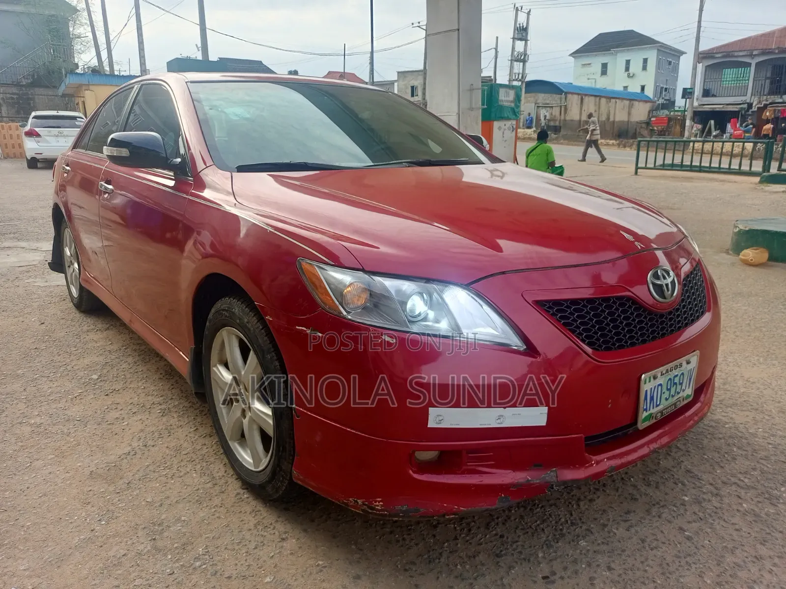 Toyota Camry 2007 Red