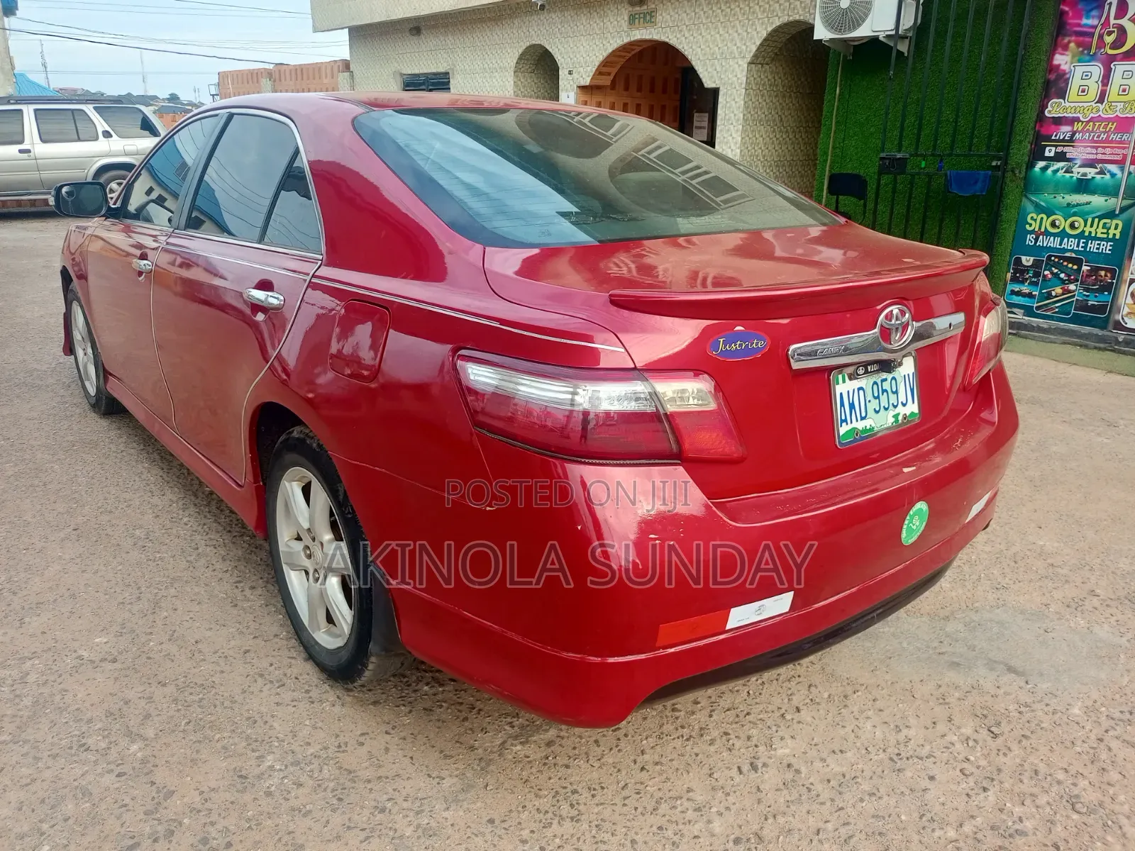 Toyota Camry 2007 Red