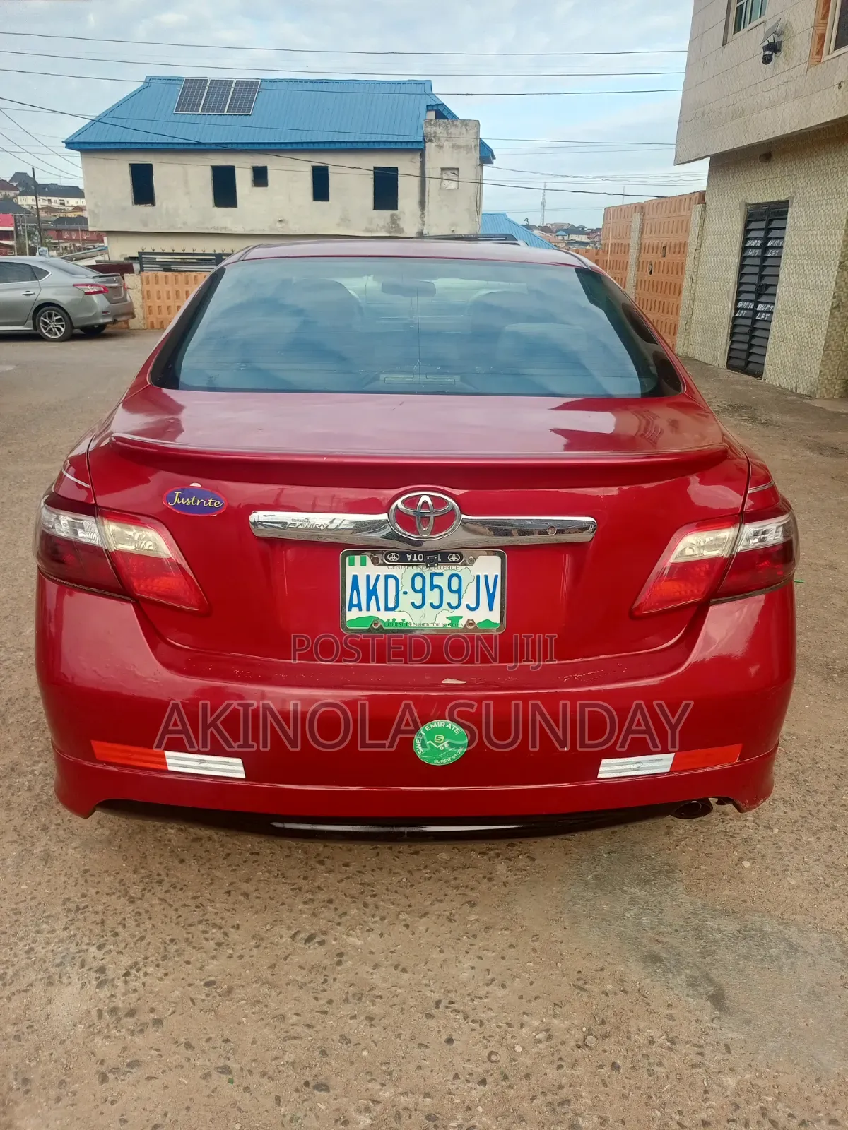 Toyota Camry 2007 Red