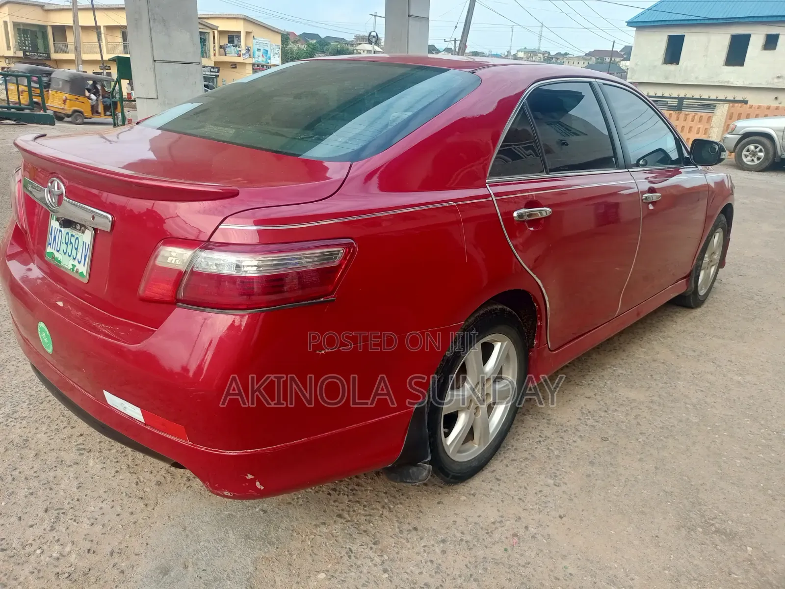 Toyota Camry 2007 Red