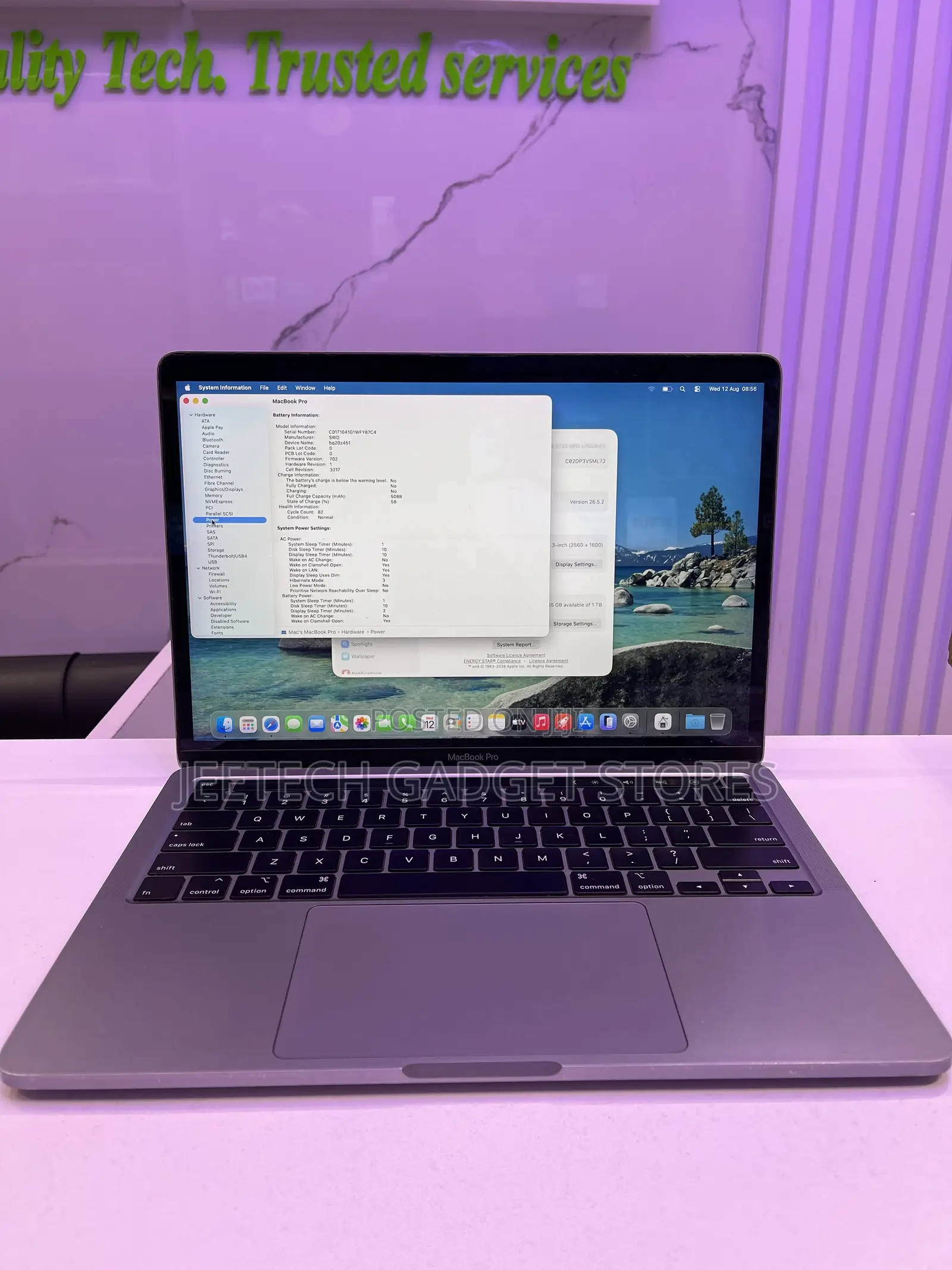 Laptop Apple MacBook Pro 2020 16GB Intel Core i5 SSD 1T