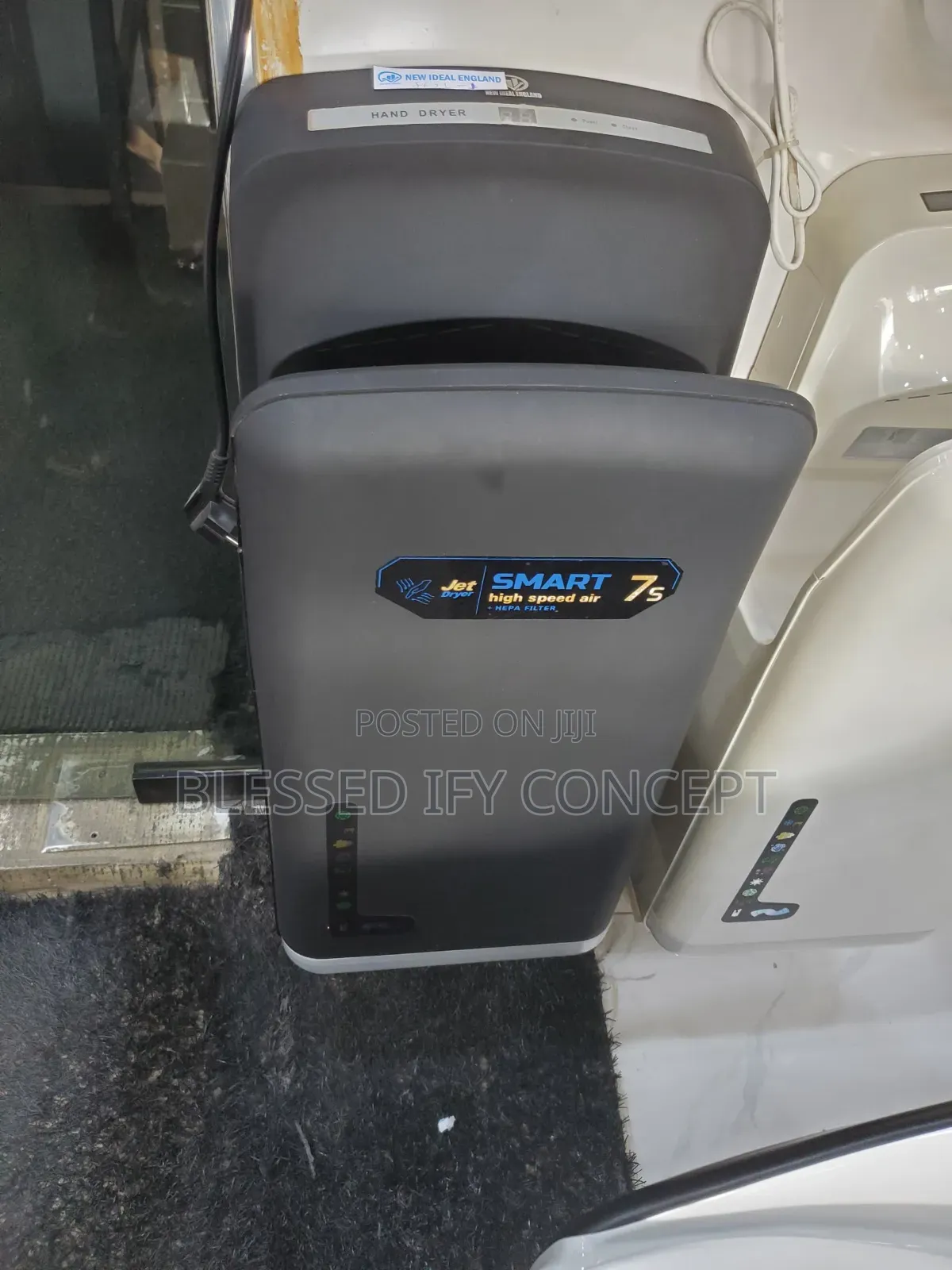 New Ideel England Automatic JET Smart 7s High Speed Air Hand Dryer