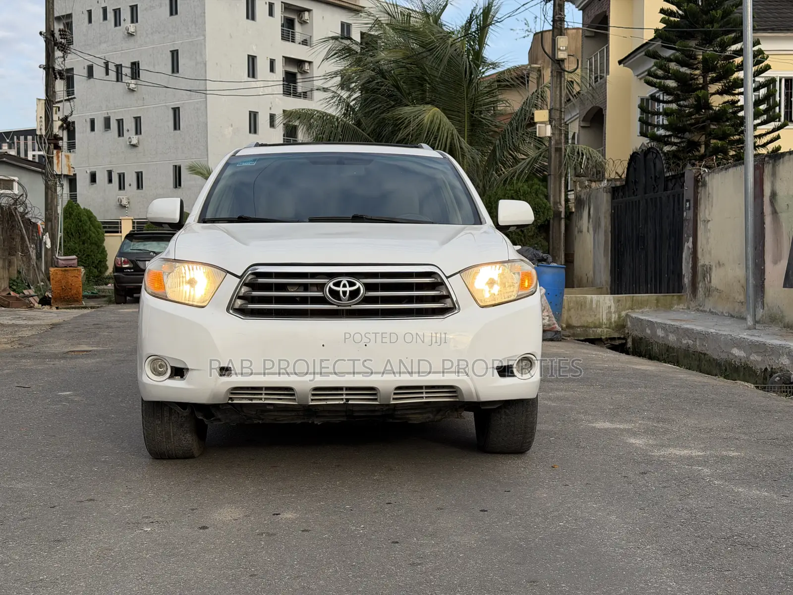 Toyota Highlander Limited 2008 White