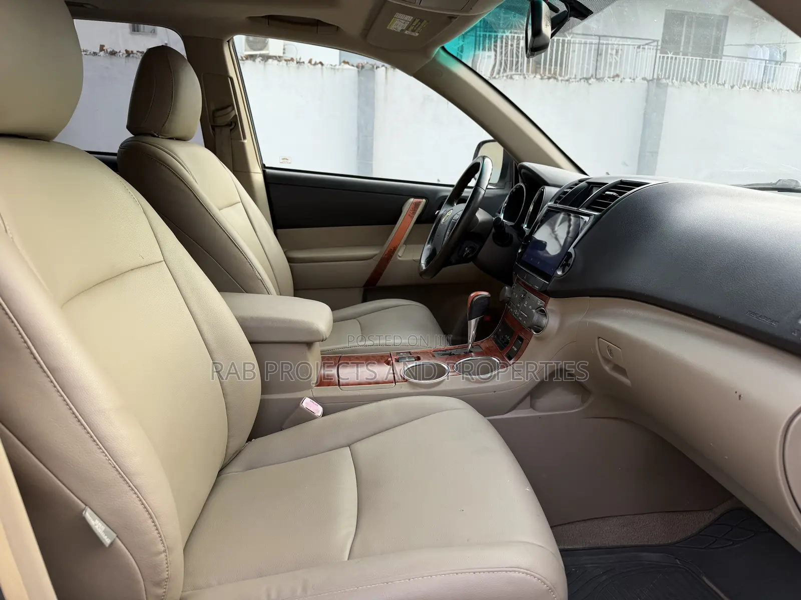 Toyota Highlander Limited 2008 White