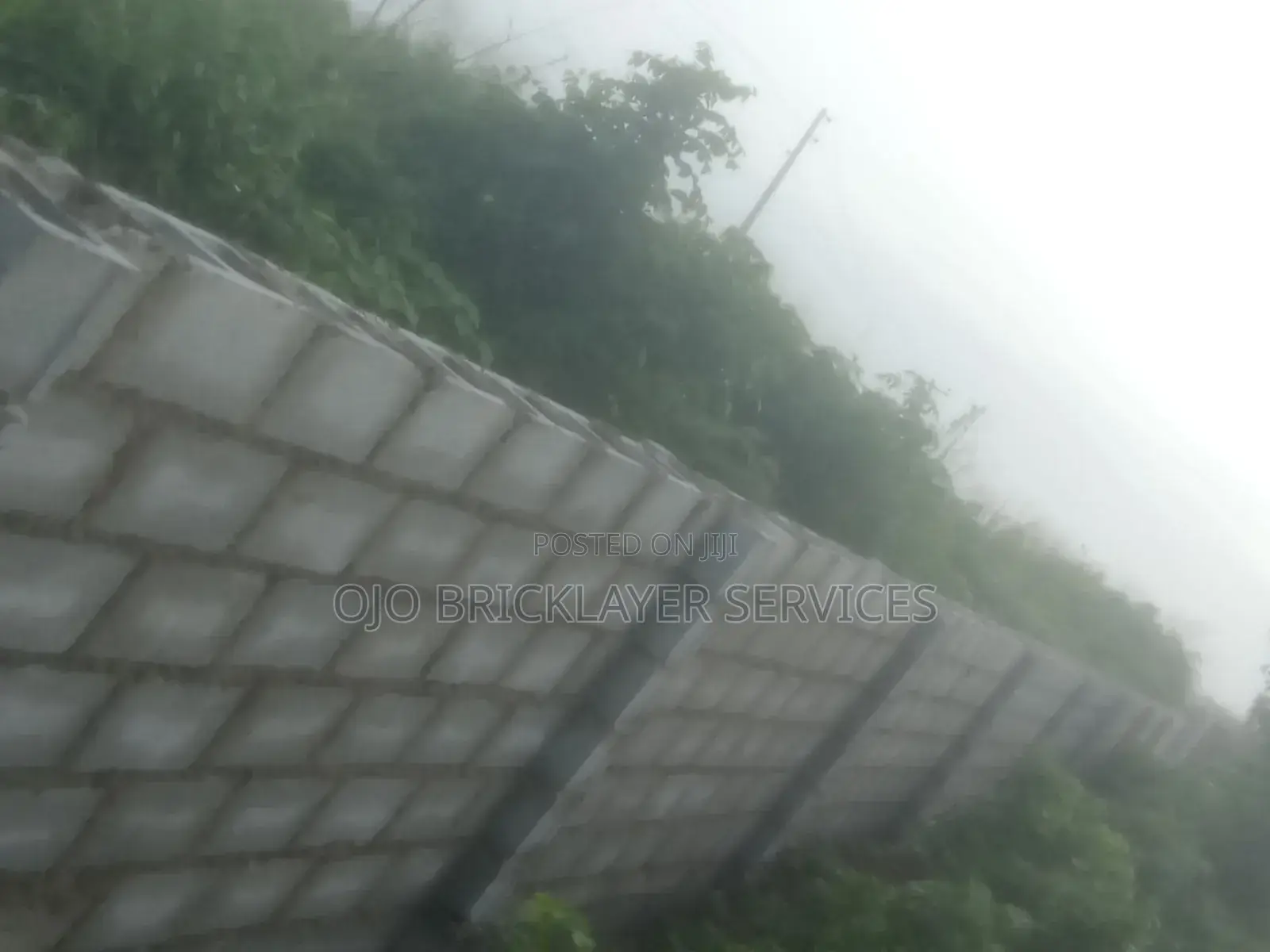 Experienced Bricklayer Available - House Fence Building
