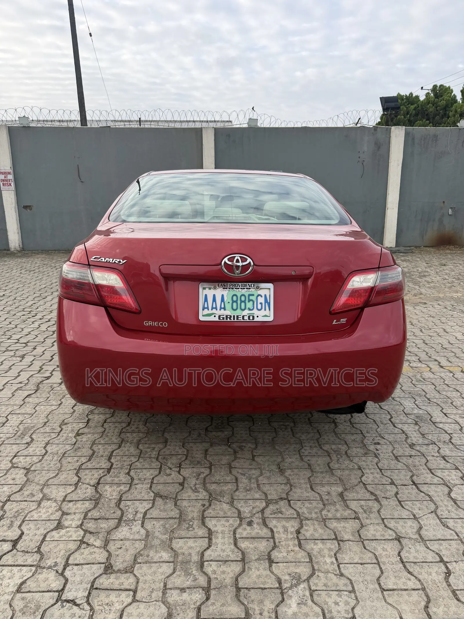 Toyota Camry LE 4dr Sedan (2.4L 4cyl 5A) 2008 Red