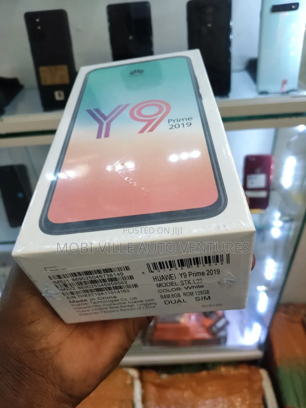 New Huawei Y9 Prime 2019 128 GB Green