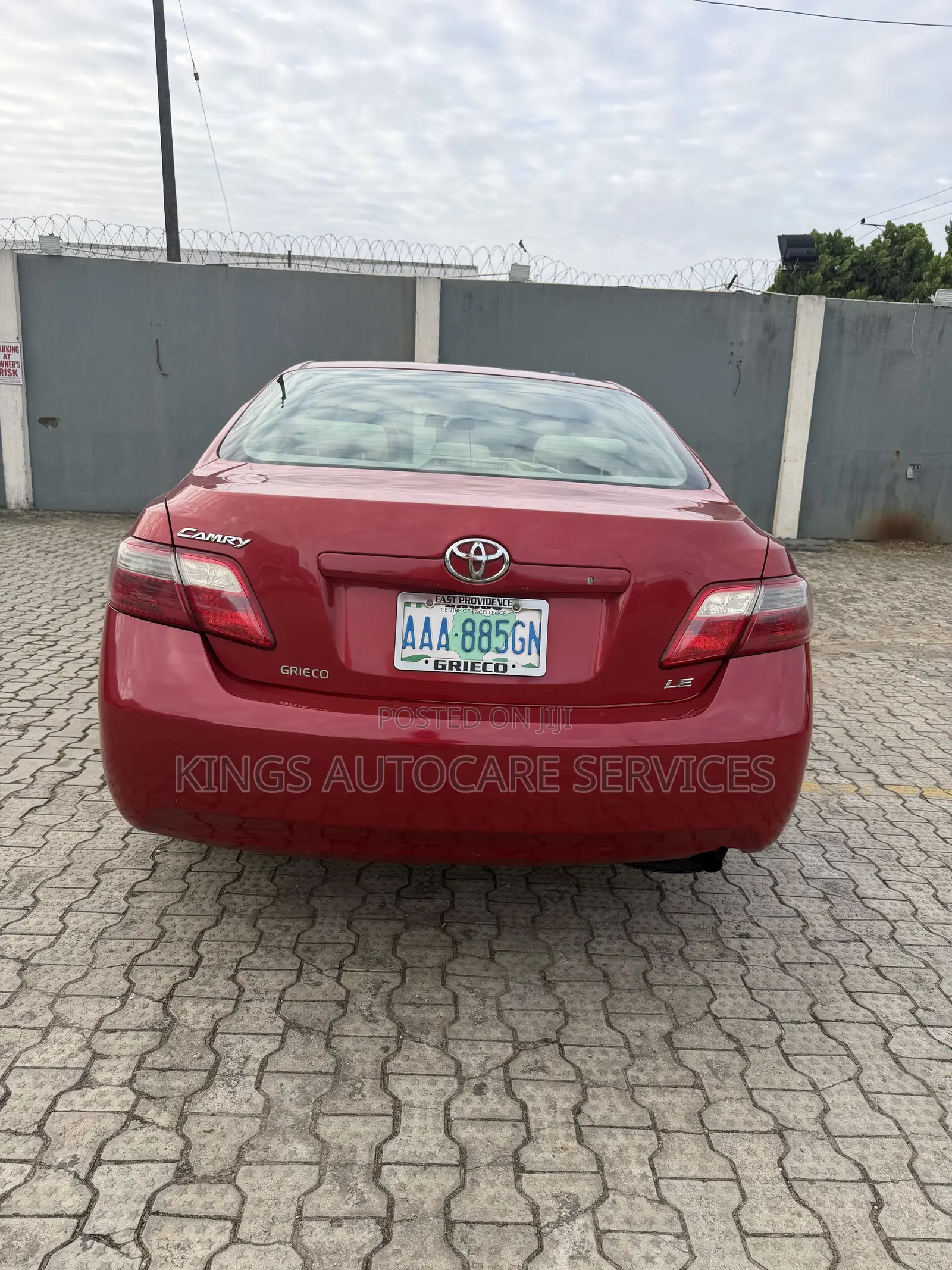 Toyota Camry LE 4dr Sedan (2.4L 4cyl 5A) 2008 Red