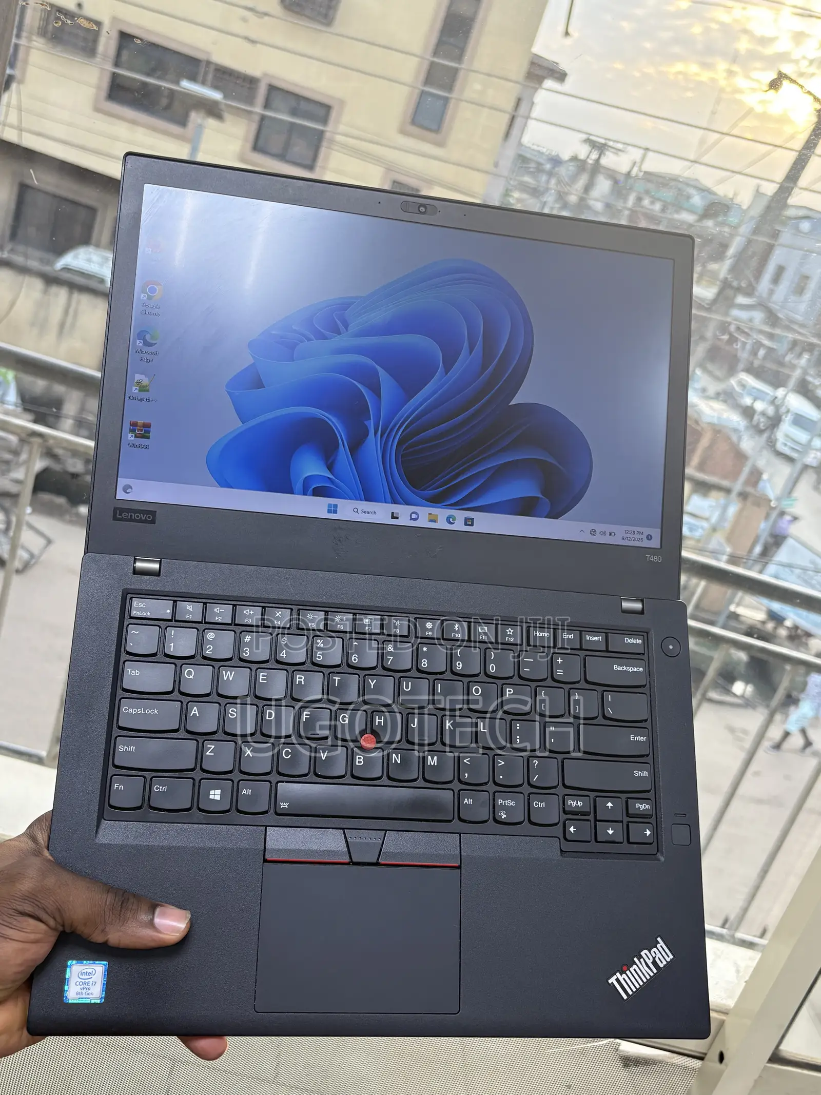 Laptop Lenovo ThinkPad T480 8GB Intel Core i7 SSD 256GB