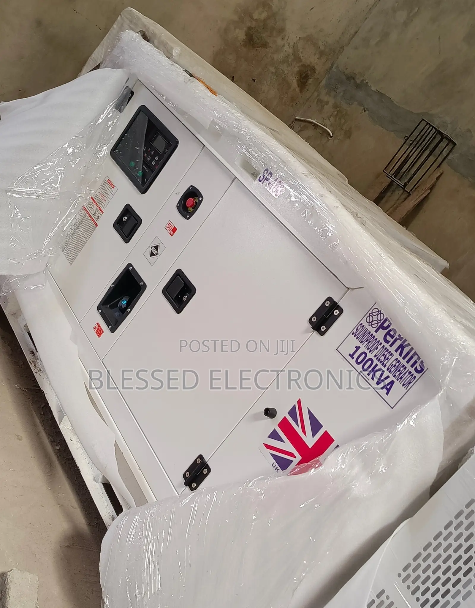 Perkins Made in UK 100kva Diesel Generator Soundproof 100% Copper Wire