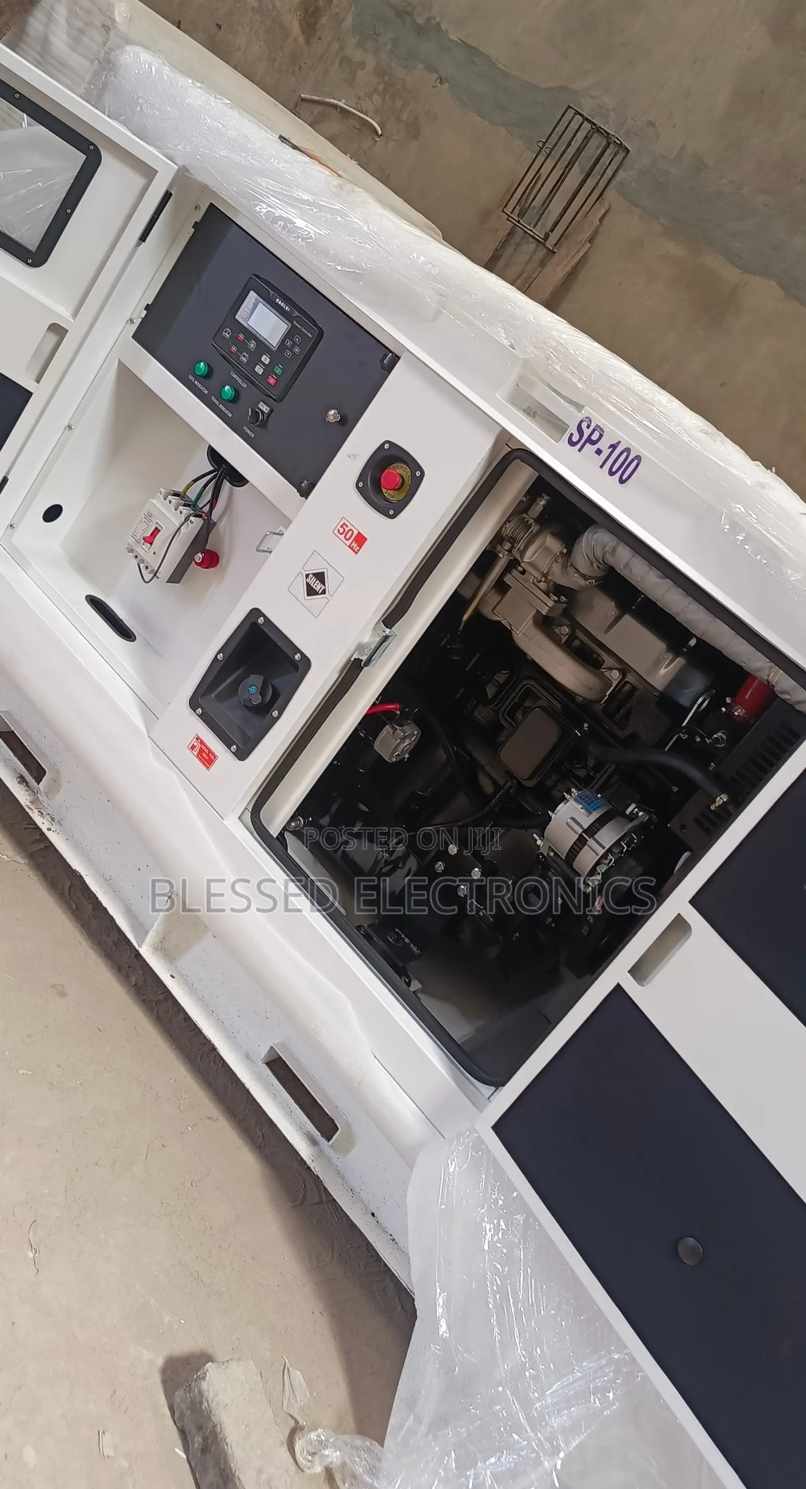 Perkins Made in UK 100kva Diesel Generator Soundproof 100% Copper Wire