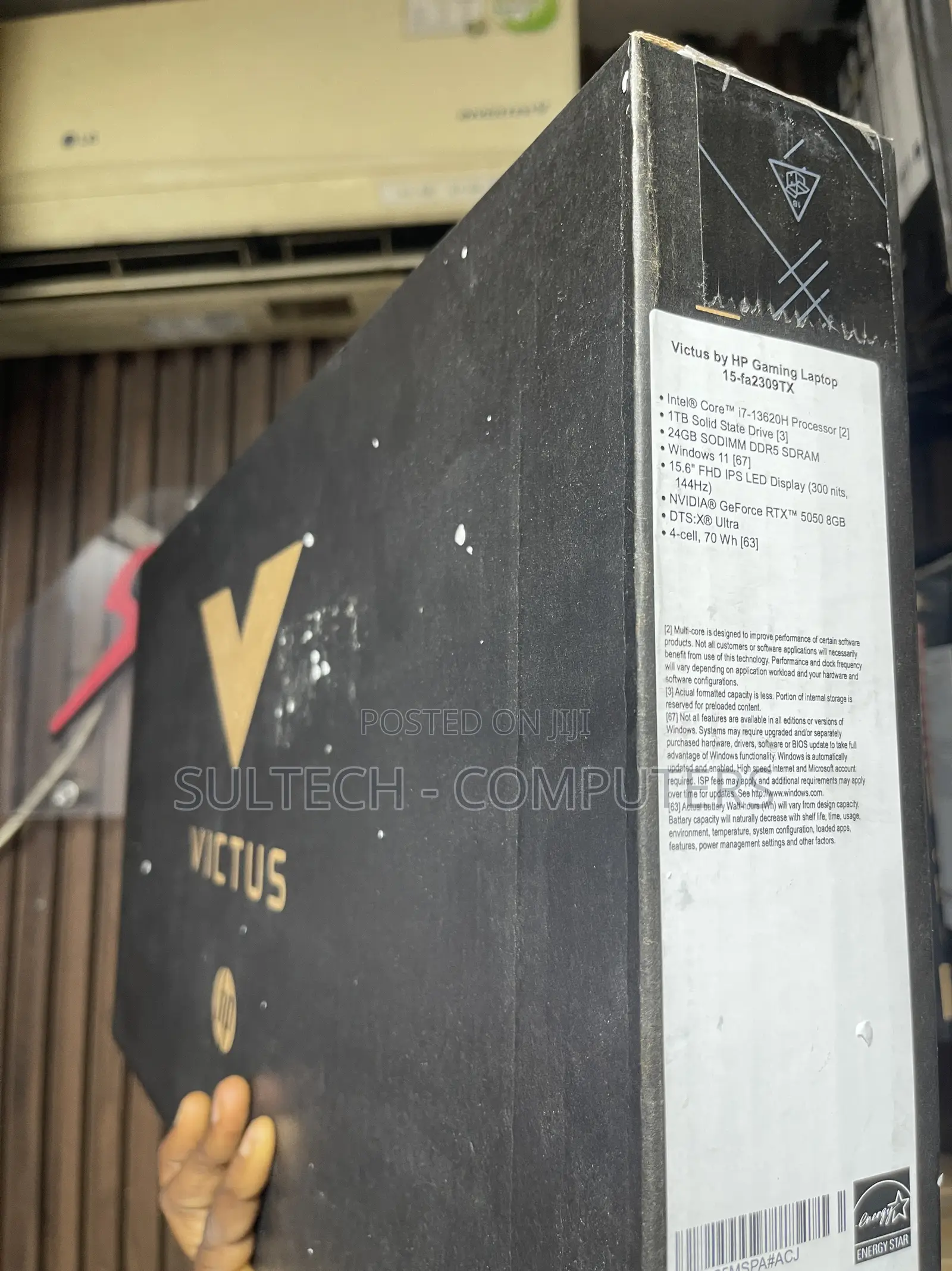 New Laptop HP Victus 15 24GB Intel Core i7 SSD 1T