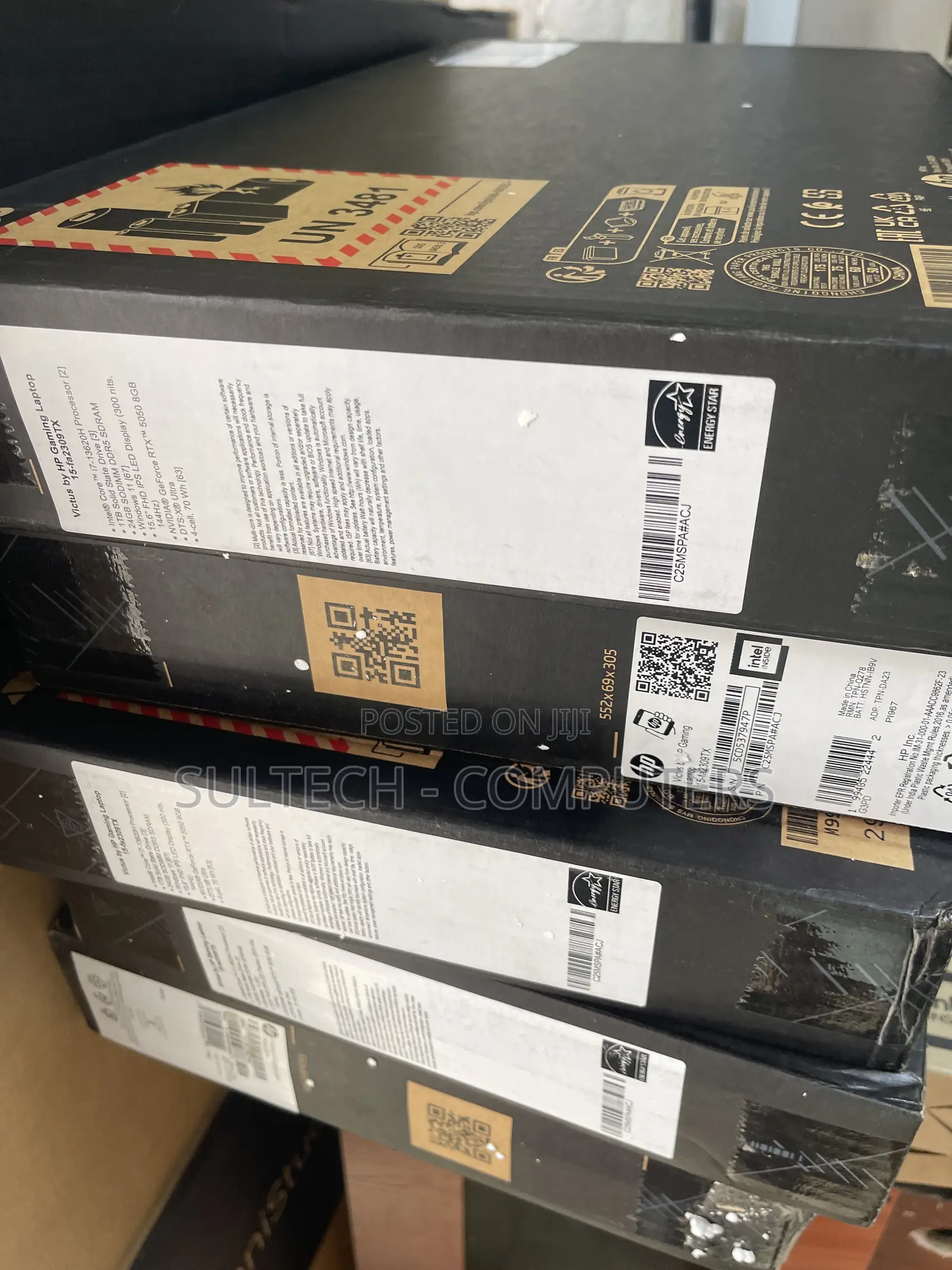 New Laptop HP Victus 15 24GB Intel Core i7 SSD 1T