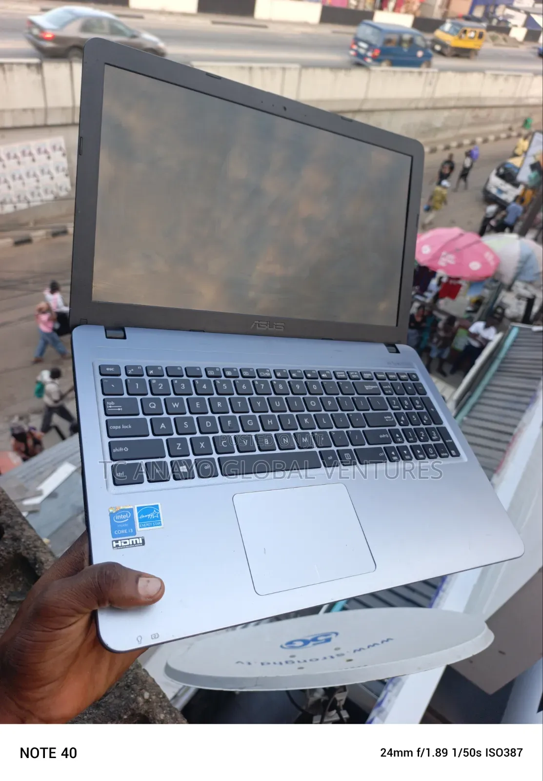 Laptop Asus X540LA 8GB Intel Core i3 HDD 500GB