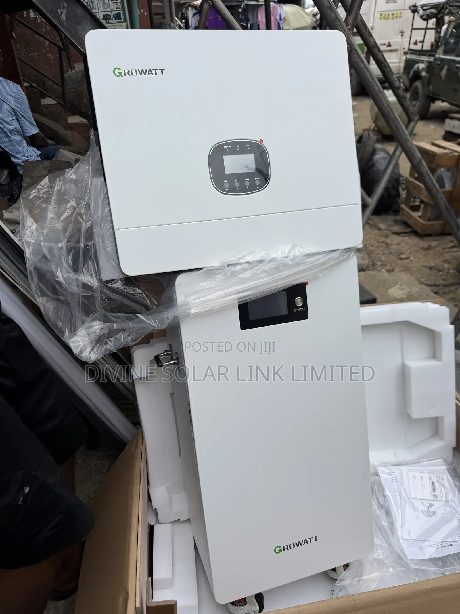 12kva and 16kwh Growatt Battery