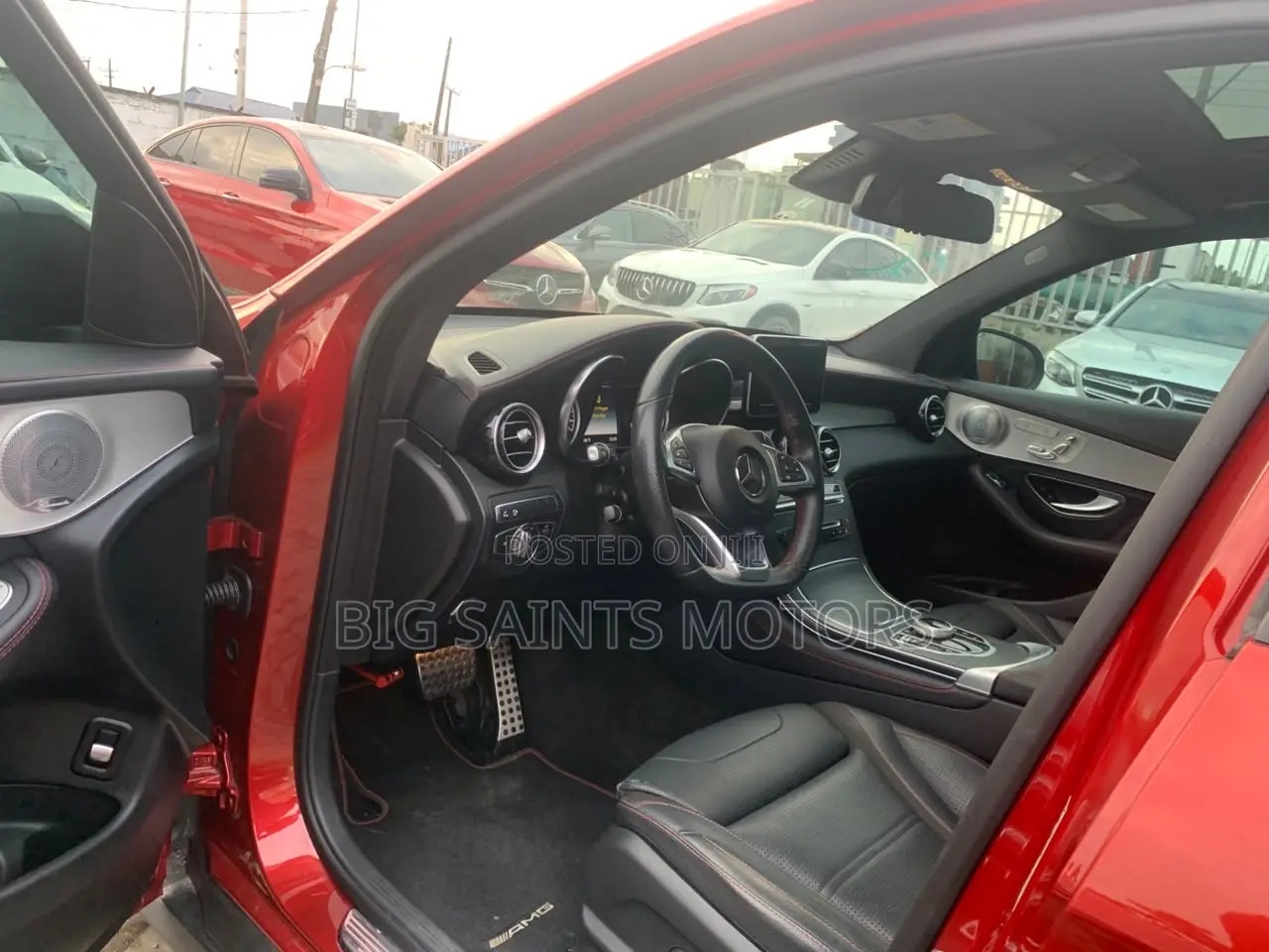 Mercedes-Benz GLC-Class 2018 Red
