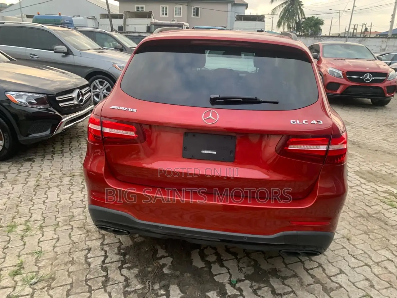 Mercedes-Benz GLC-Class 2018 Red