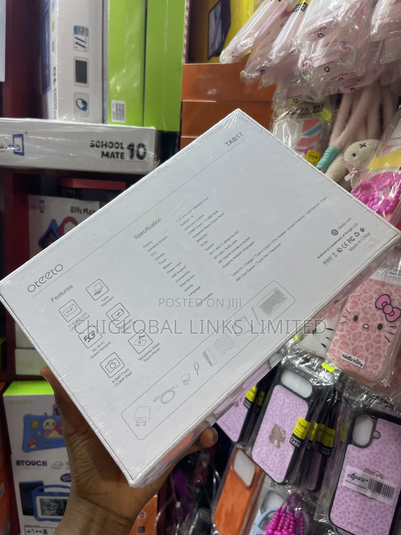 New Oteeto TAB 17 Stylus 512 GB Gray