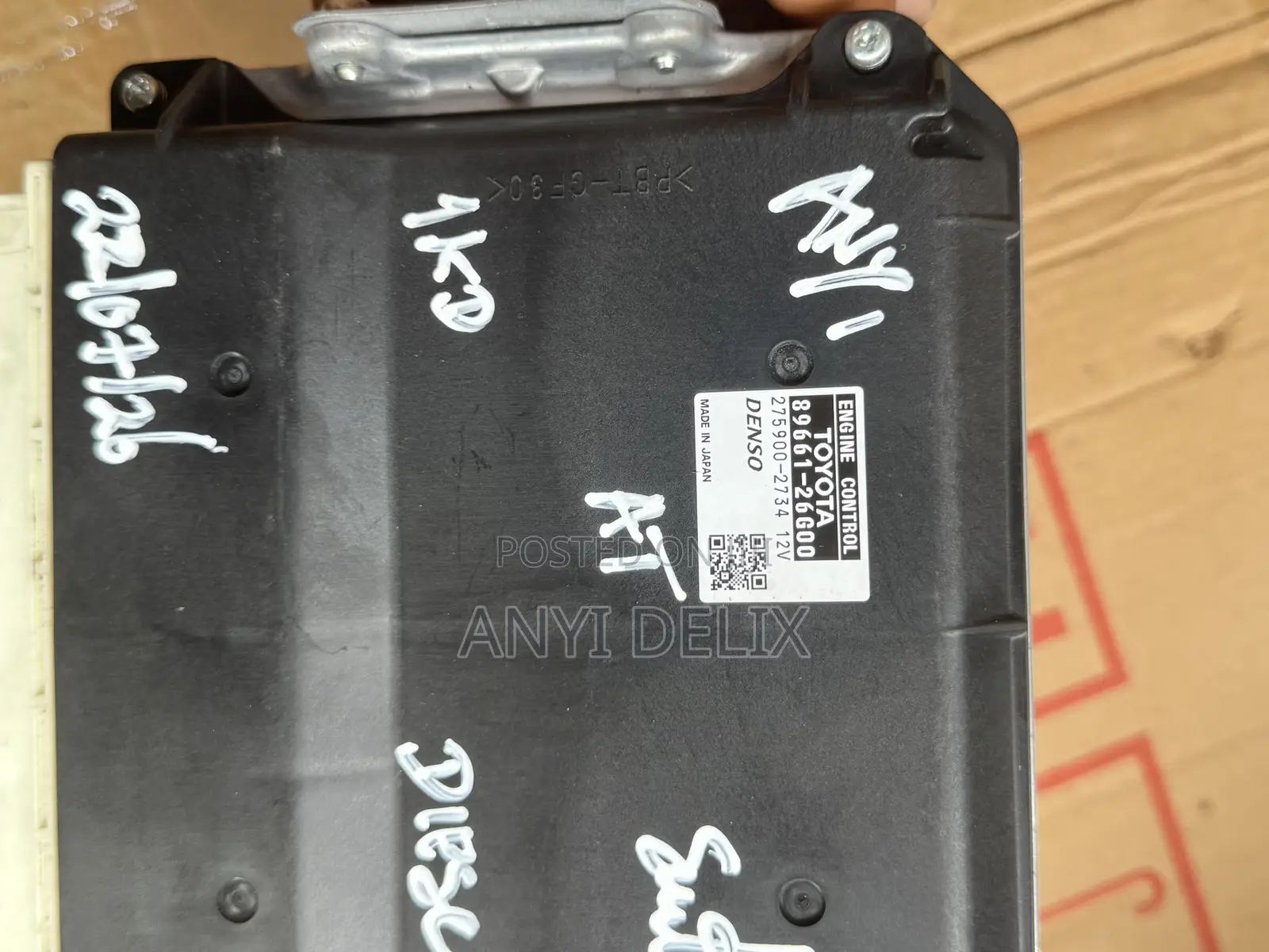 ECU Brain Box Toyota Hiace Regiusace Diesel 1KDFTV AT 2013 89661-26g00