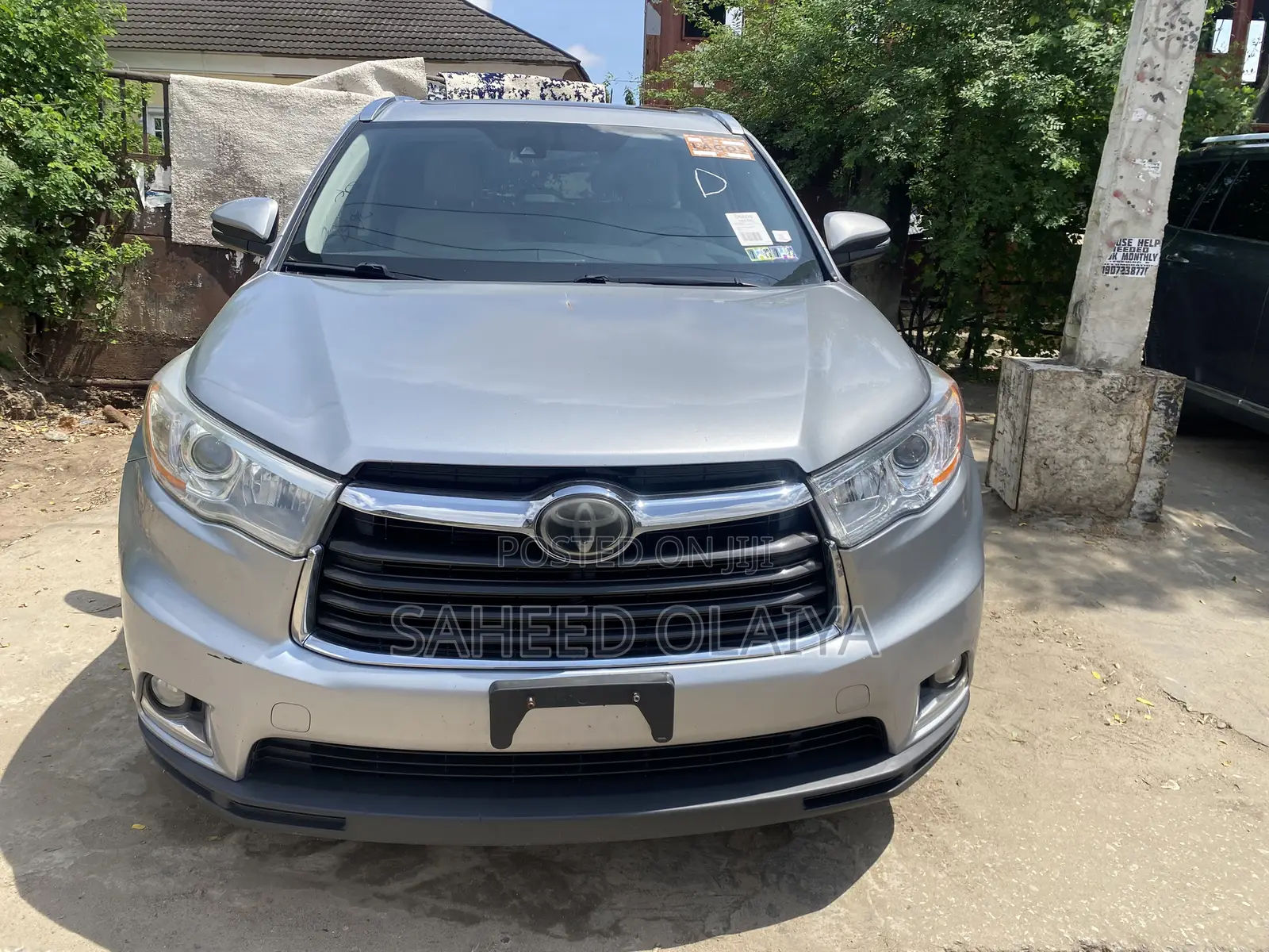 Toyota Highlander Limited 4dr SUV AWD (3.5L 6cyl 6A) 2015 Silver