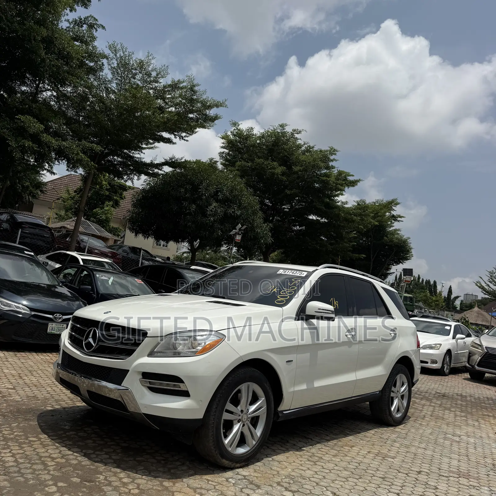 Mercedes-Benz M Class ML 350 4Matic 2012 White