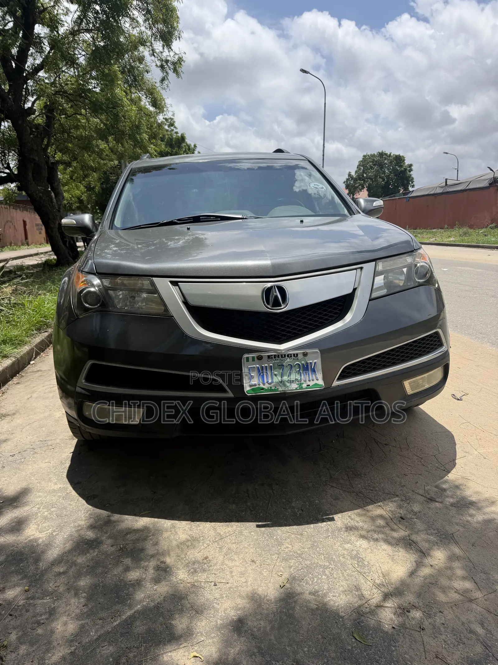 Acura MDX Advance Package SUV AWD (3.7L 6cyl 6A) 2011 Gray