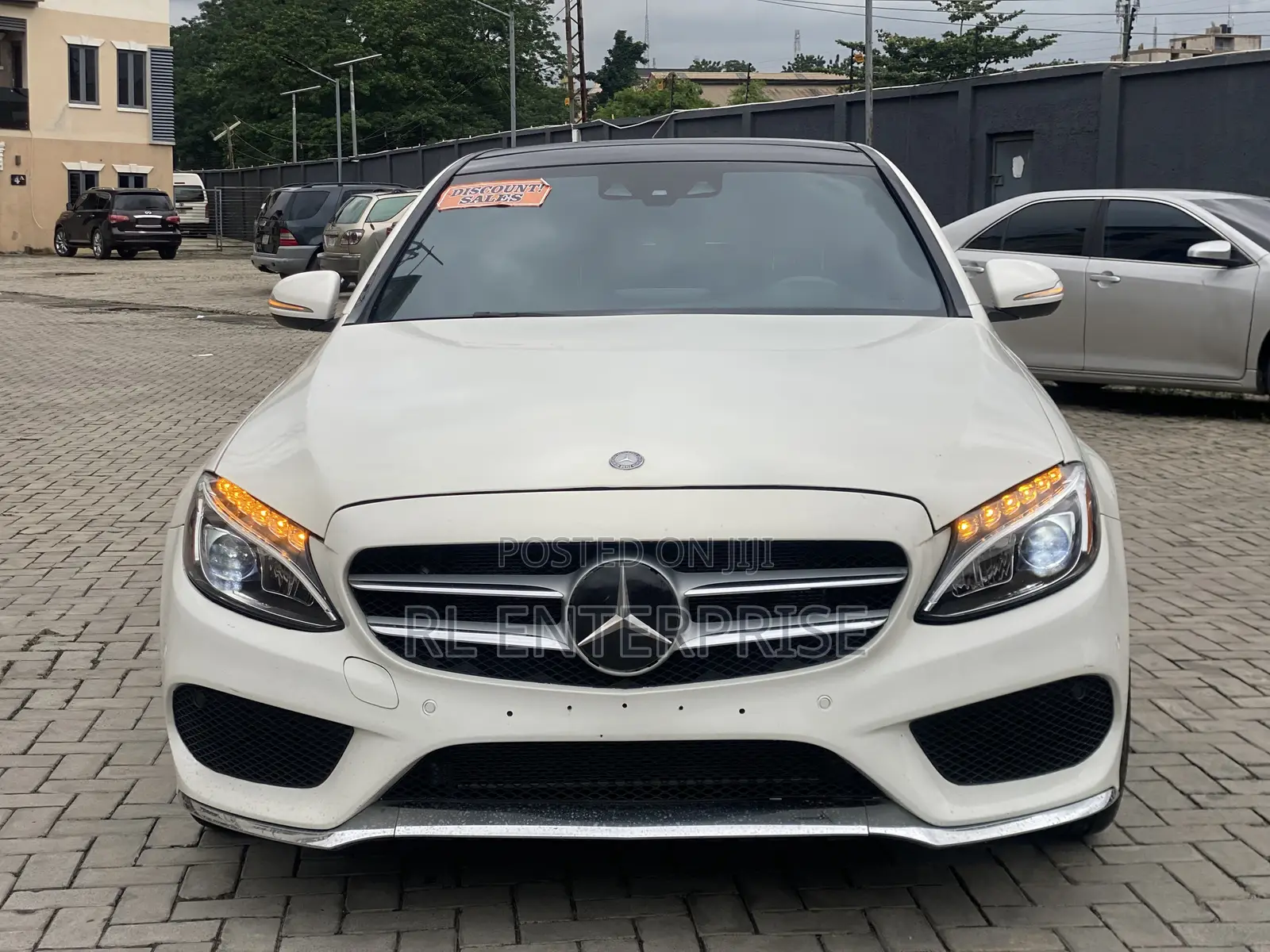 Mercedes-Benz C450 2015 White