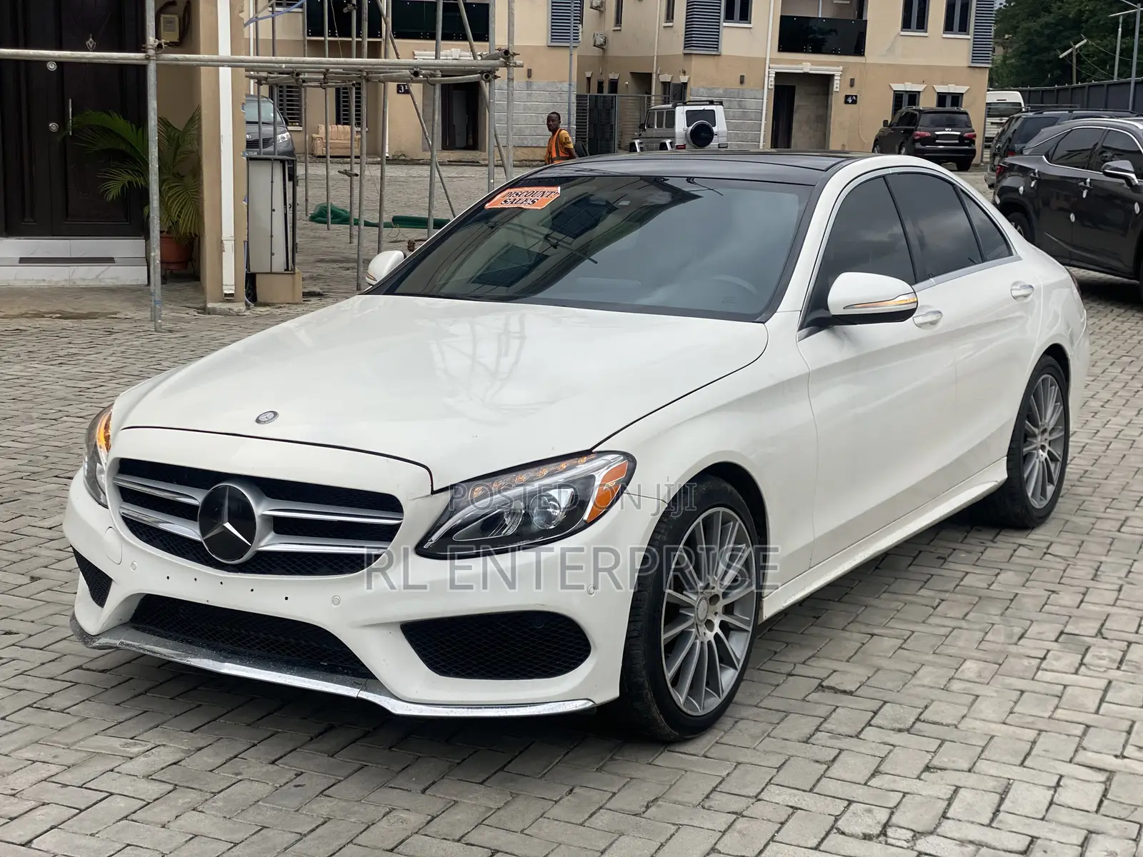 Mercedes-Benz C450 2015 White